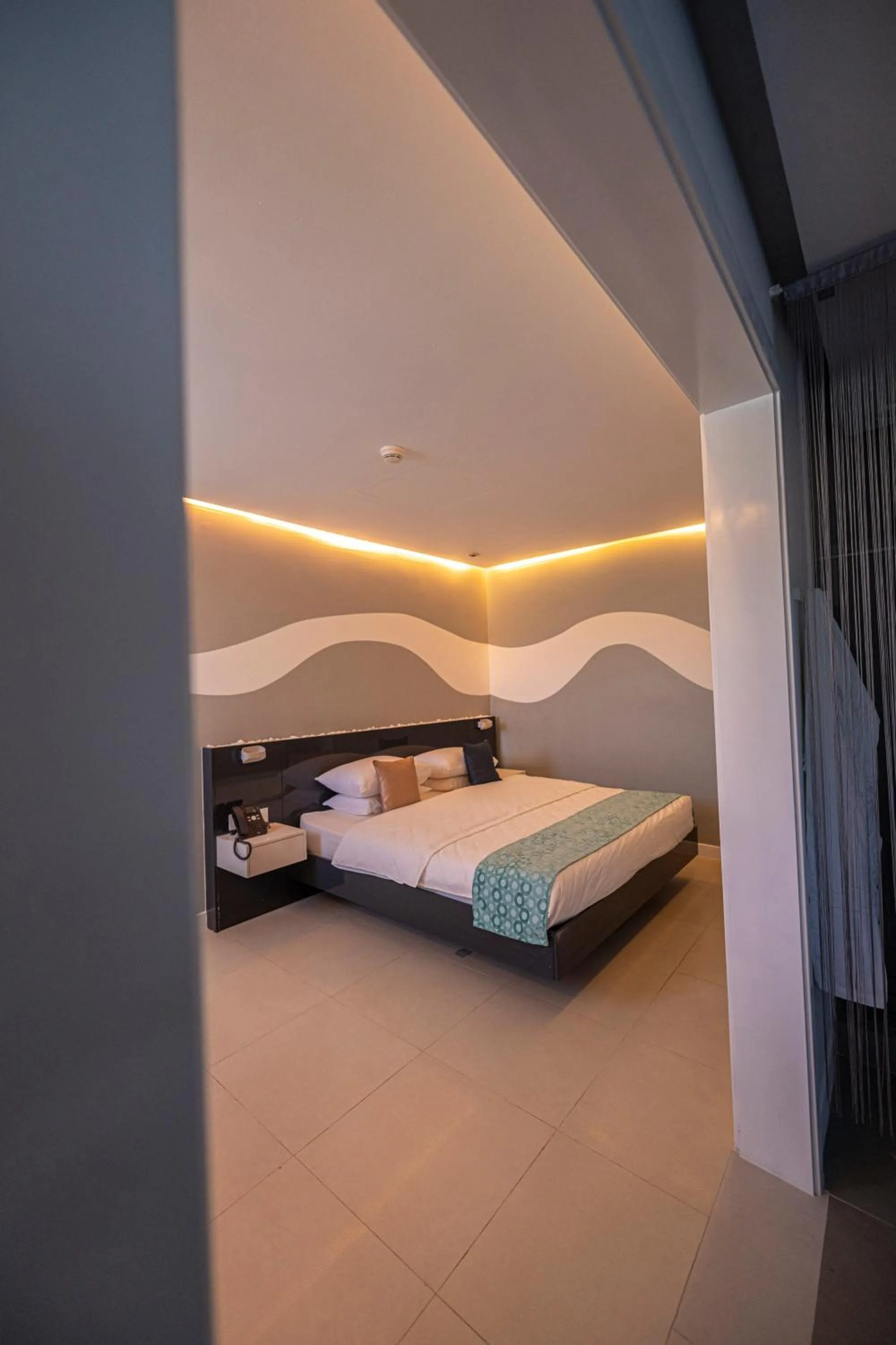 Bed in Baystone Boutique Hotel & Spa