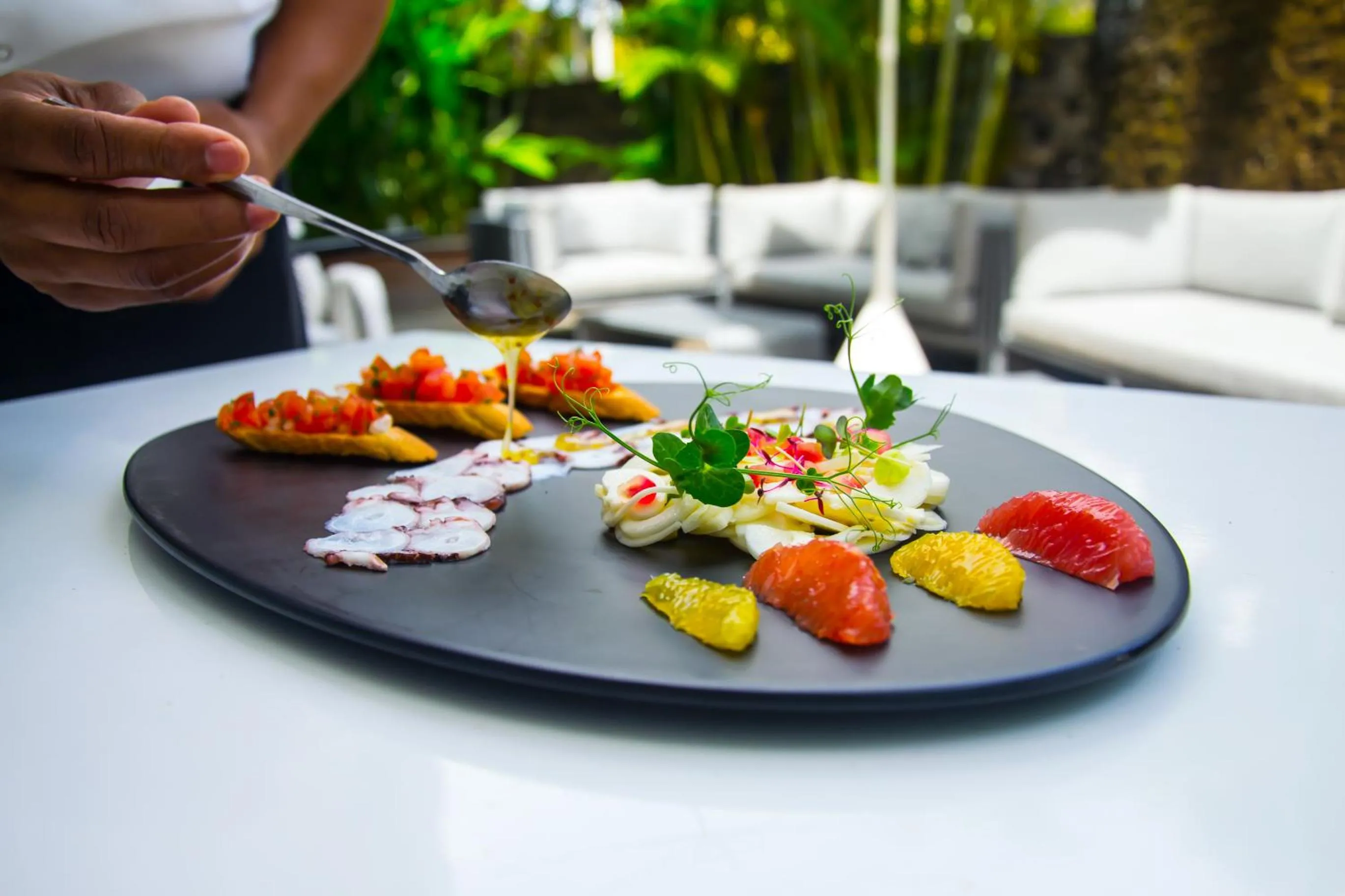 Food in Baystone Boutique Hotel & Spa