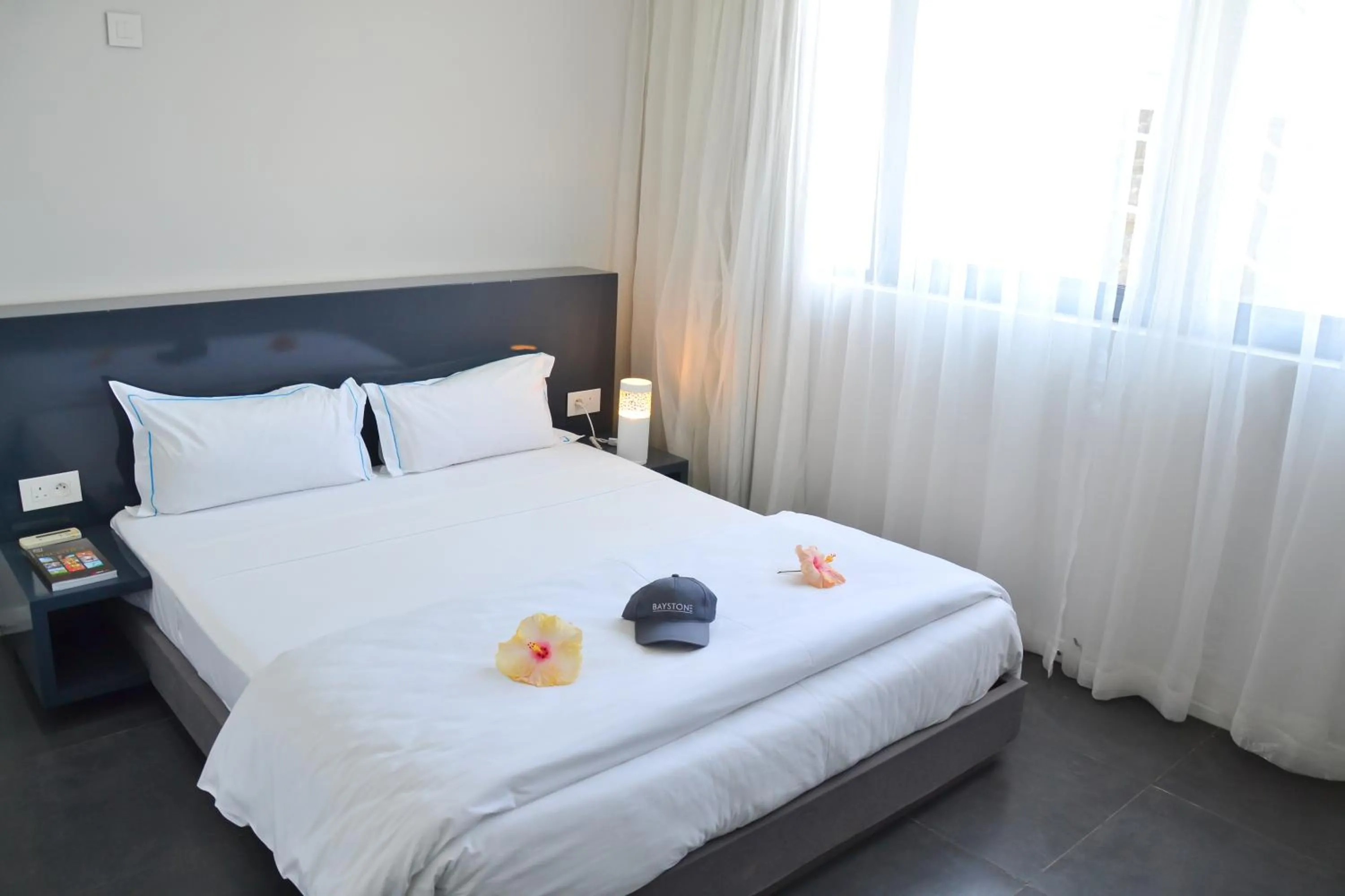 Bed in Baystone Boutique Hotel & Spa