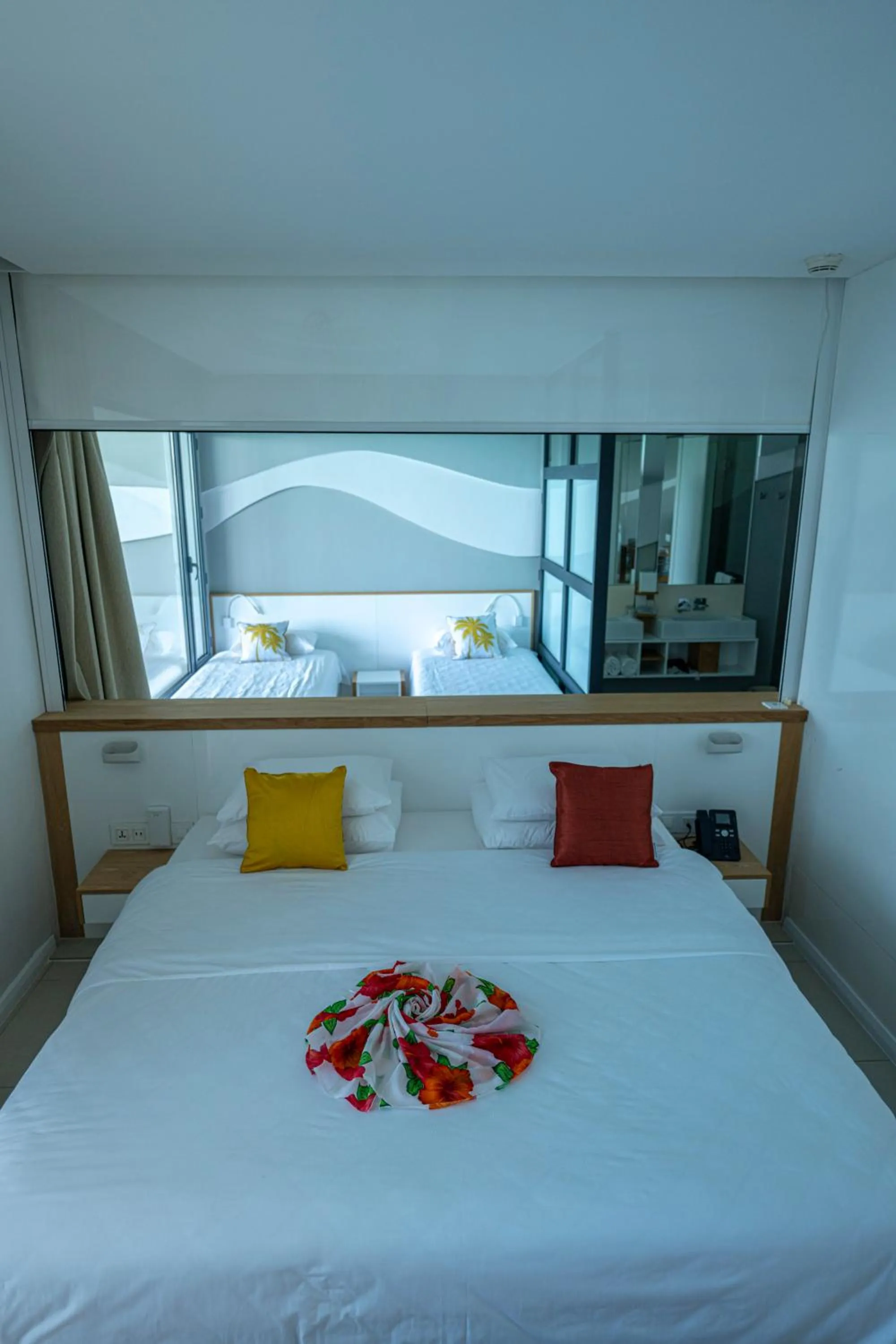 Bed in Baystone Boutique Hotel & Spa