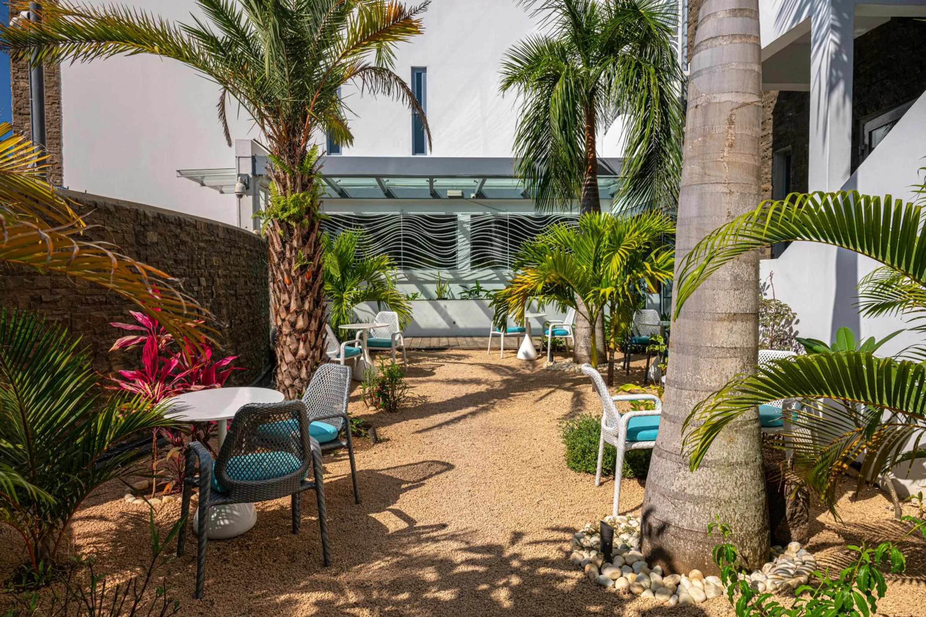 Patio in Baystone Boutique Hotel & Spa
