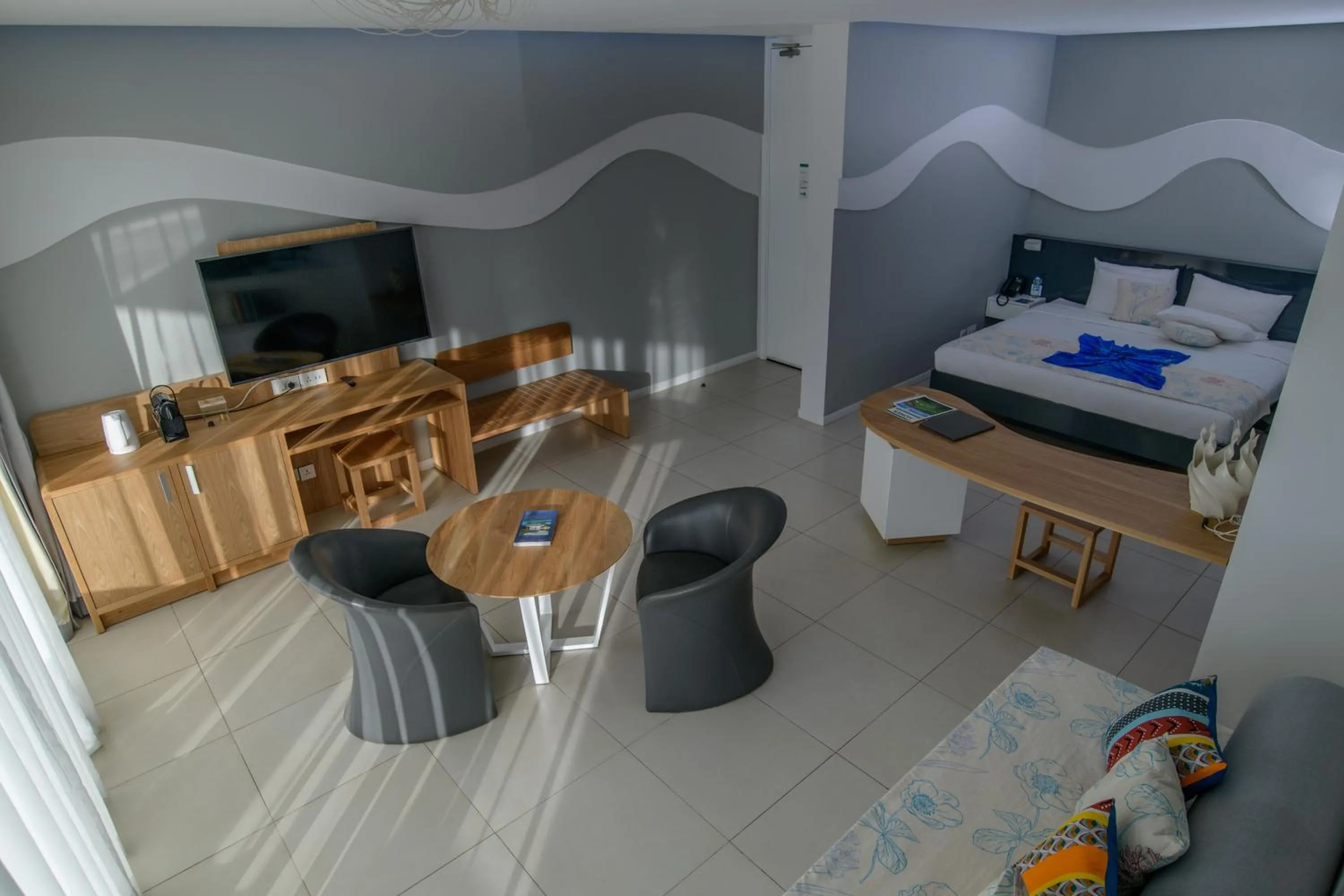 Bed in Baystone Boutique Hotel & Spa
