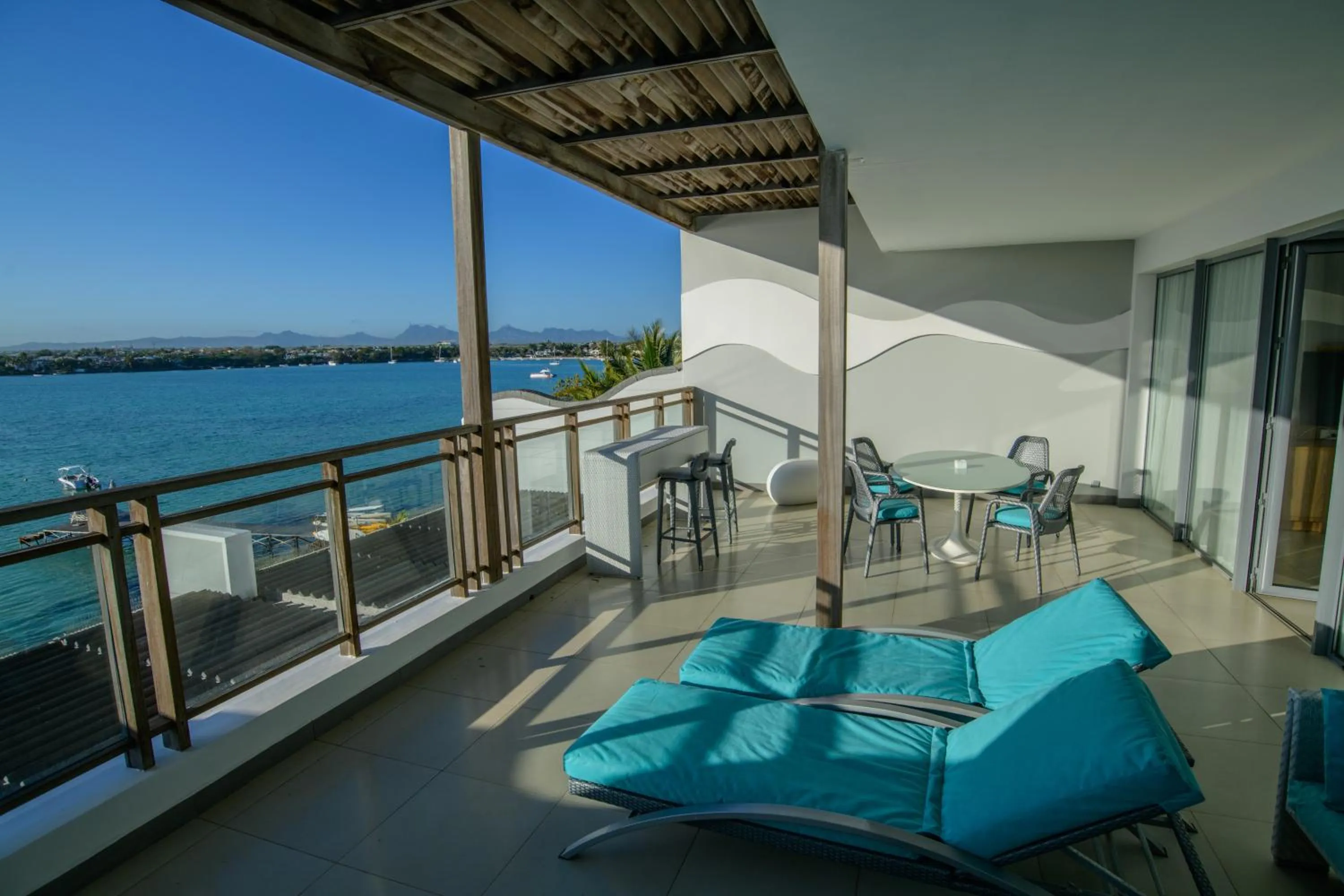 Patio in Baystone Boutique Hotel & Spa