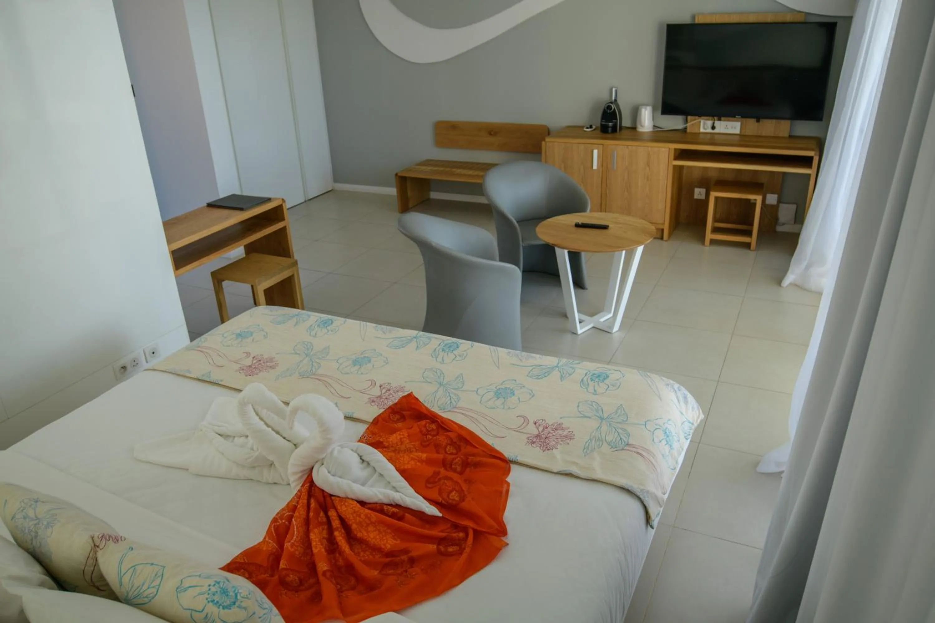 Bed in Baystone Boutique Hotel & Spa