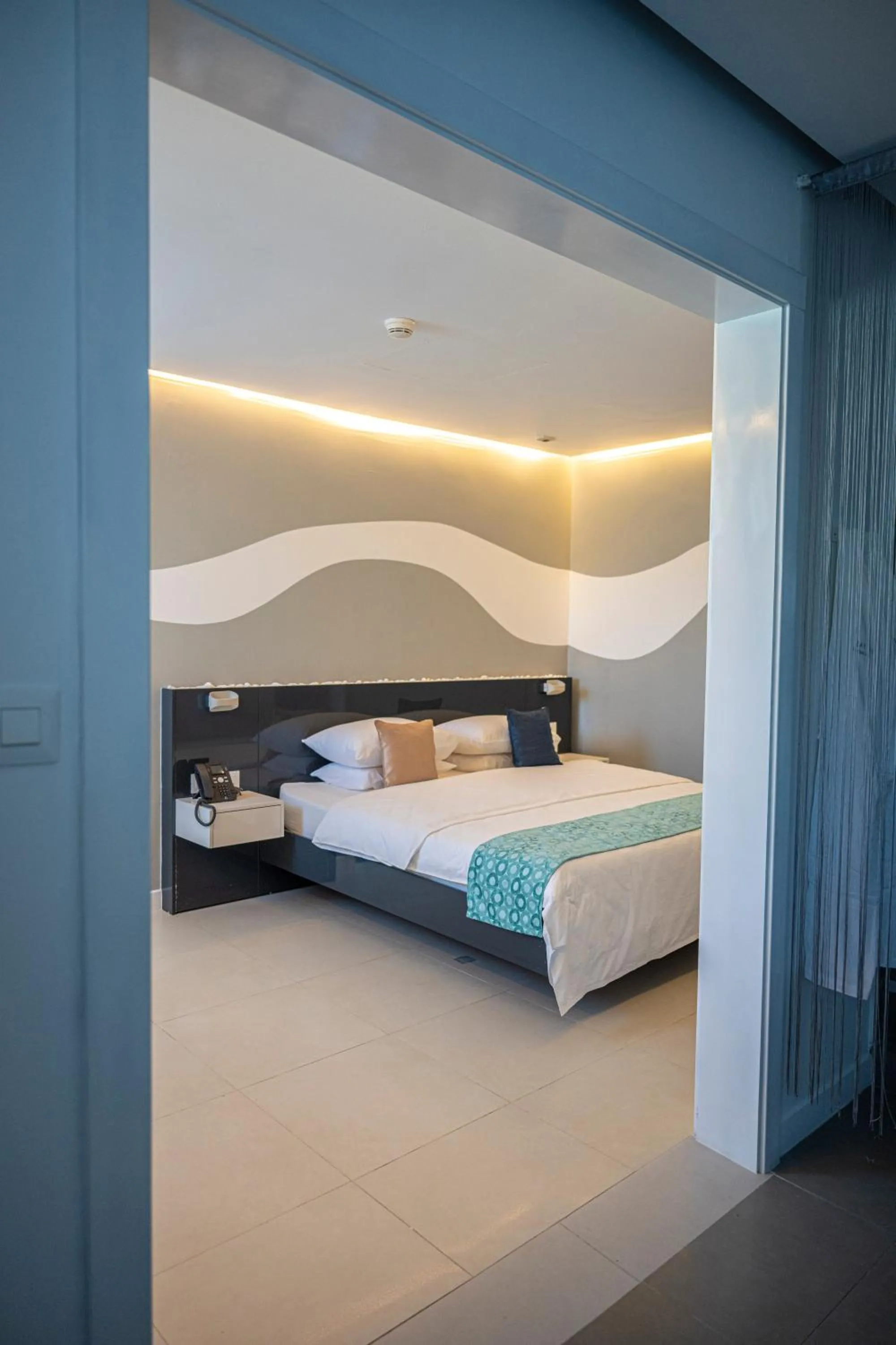 Bed in Baystone Boutique Hotel & Spa