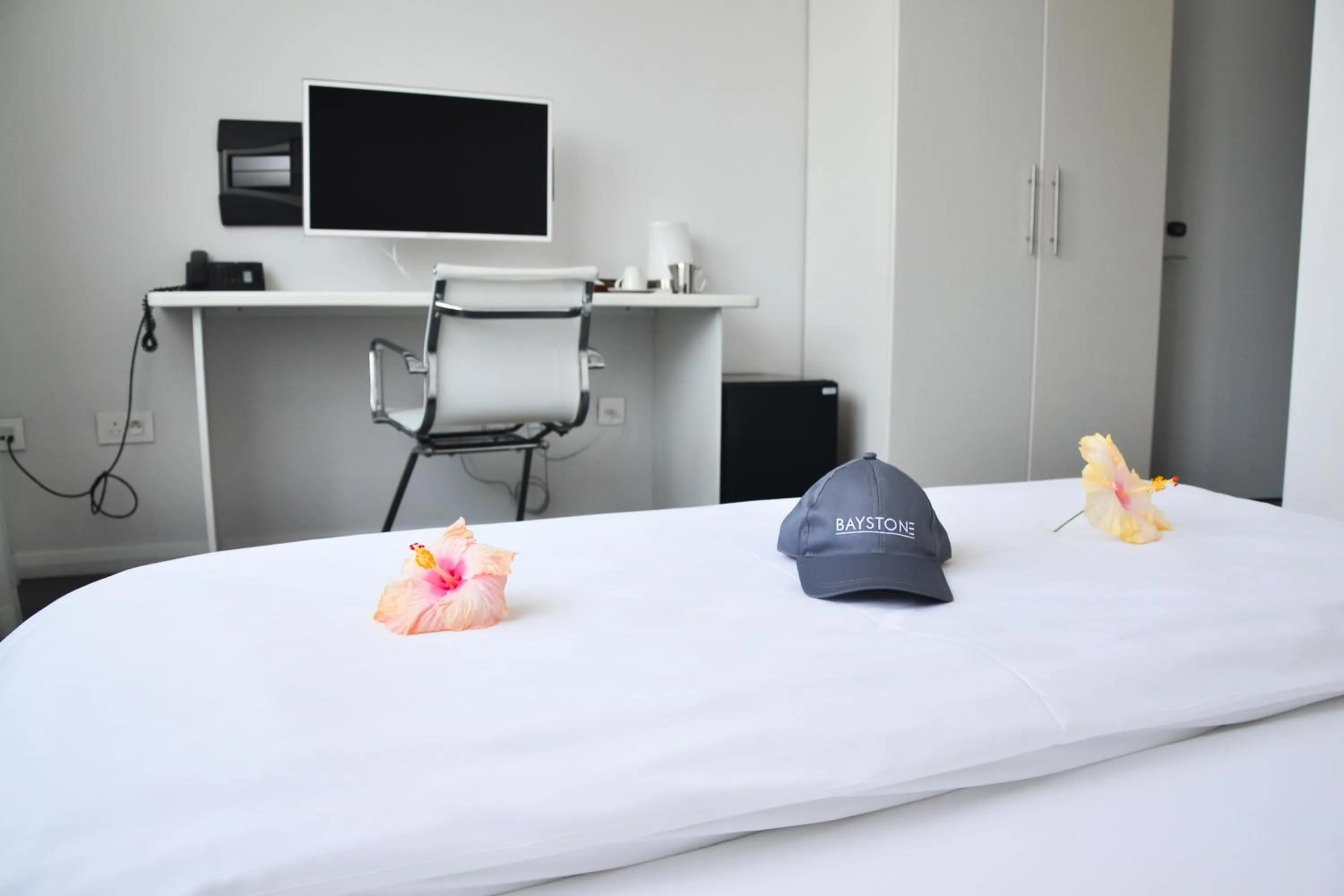 Bed in Baystone Boutique Hotel & Spa