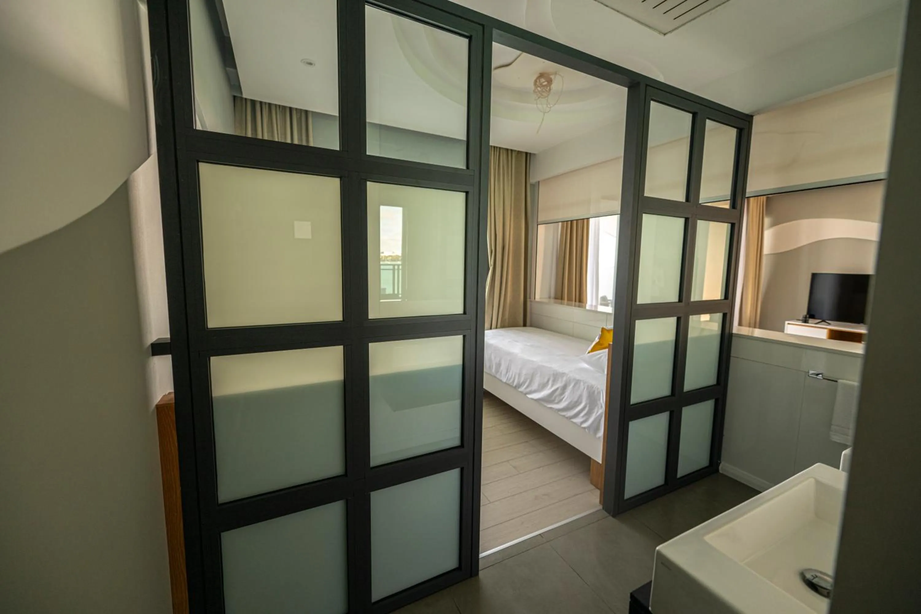 Bed in Baystone Boutique Hotel & Spa