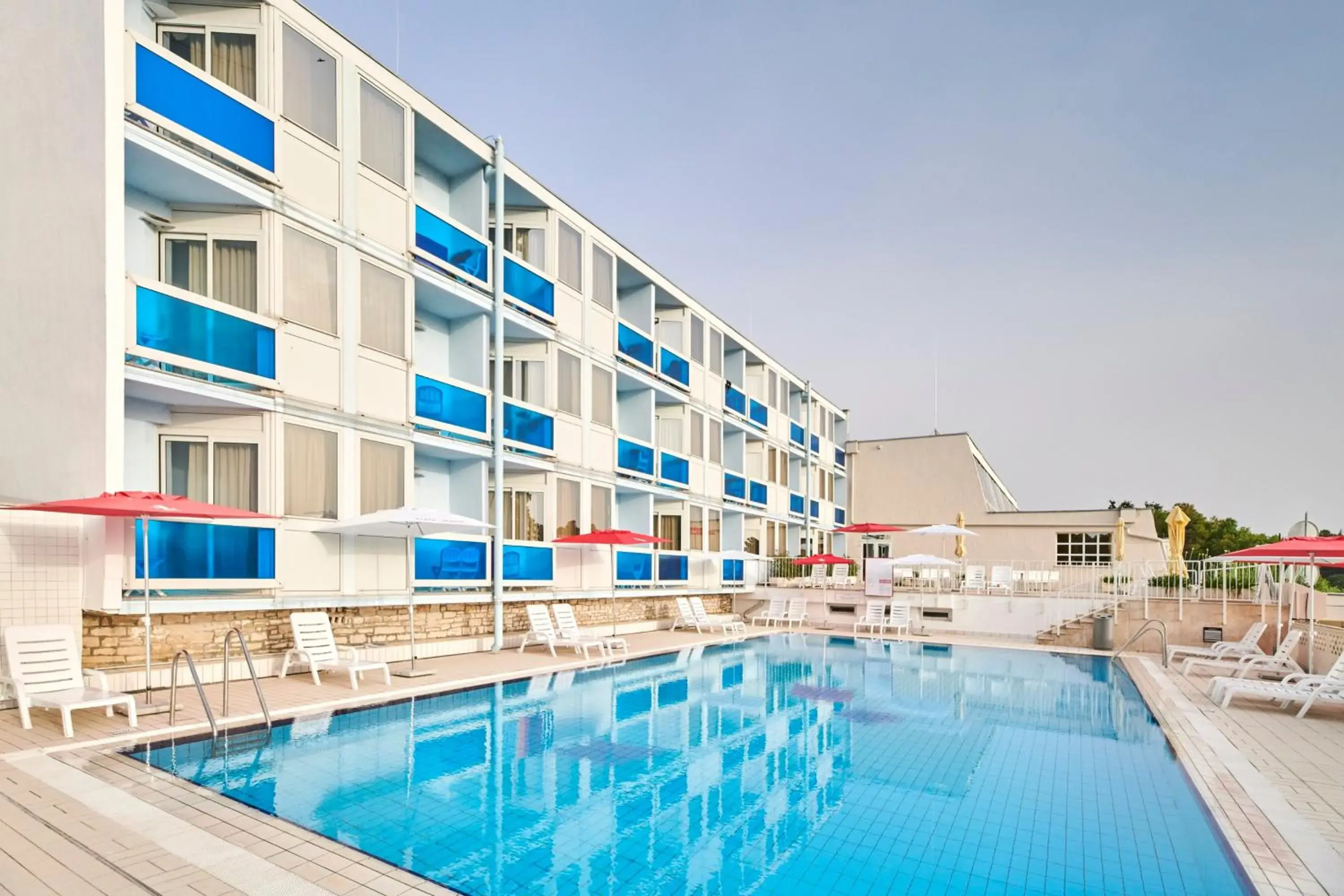 Swimming pool, Property Building in Hotel Plavi Plava Laguna