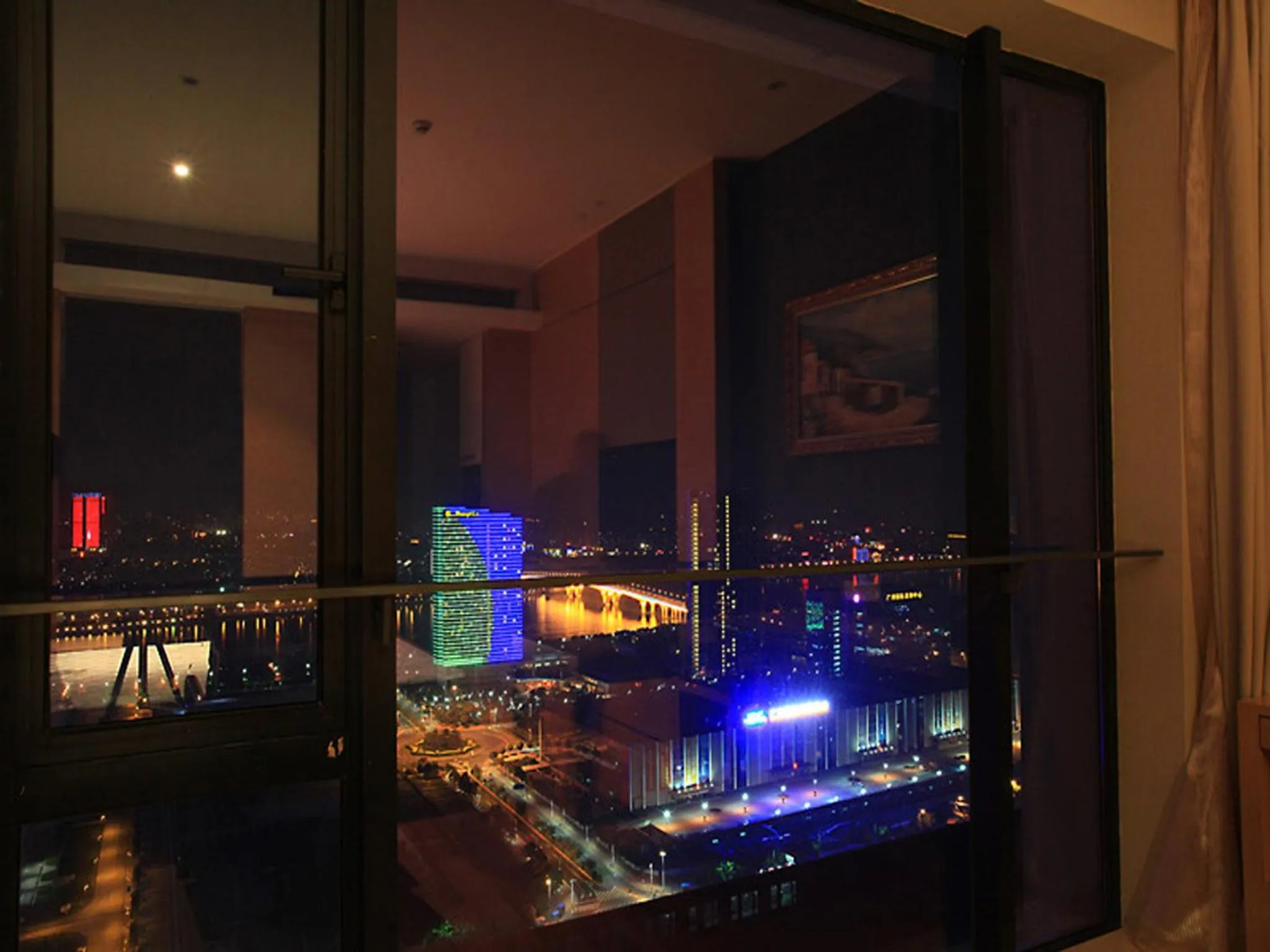 View (from property/room) in HeeFun Apartment GZ -Poly World Trading Center