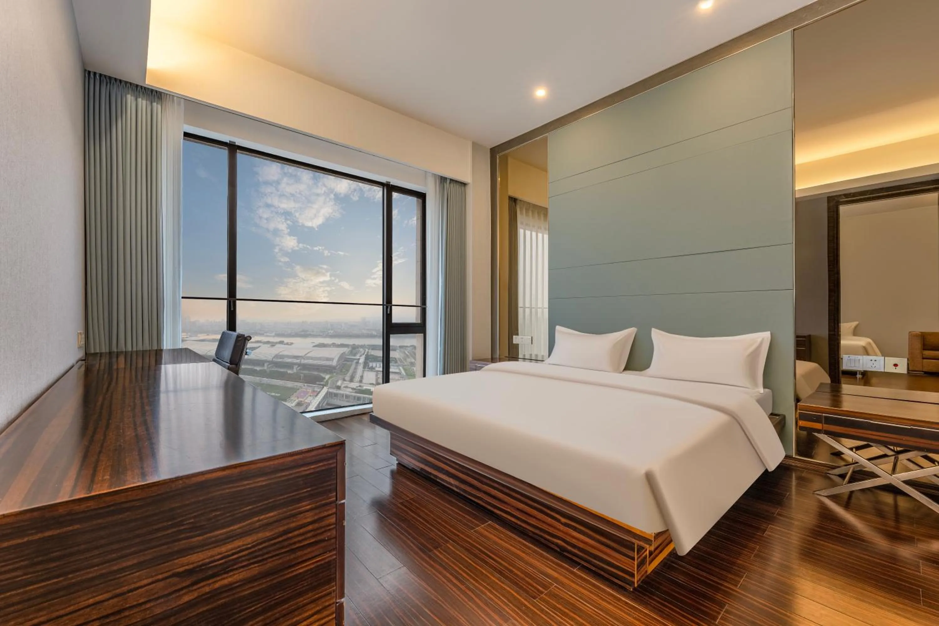 Bedroom, Bed in HeeFun Apartment GZ -Poly World Trading Center