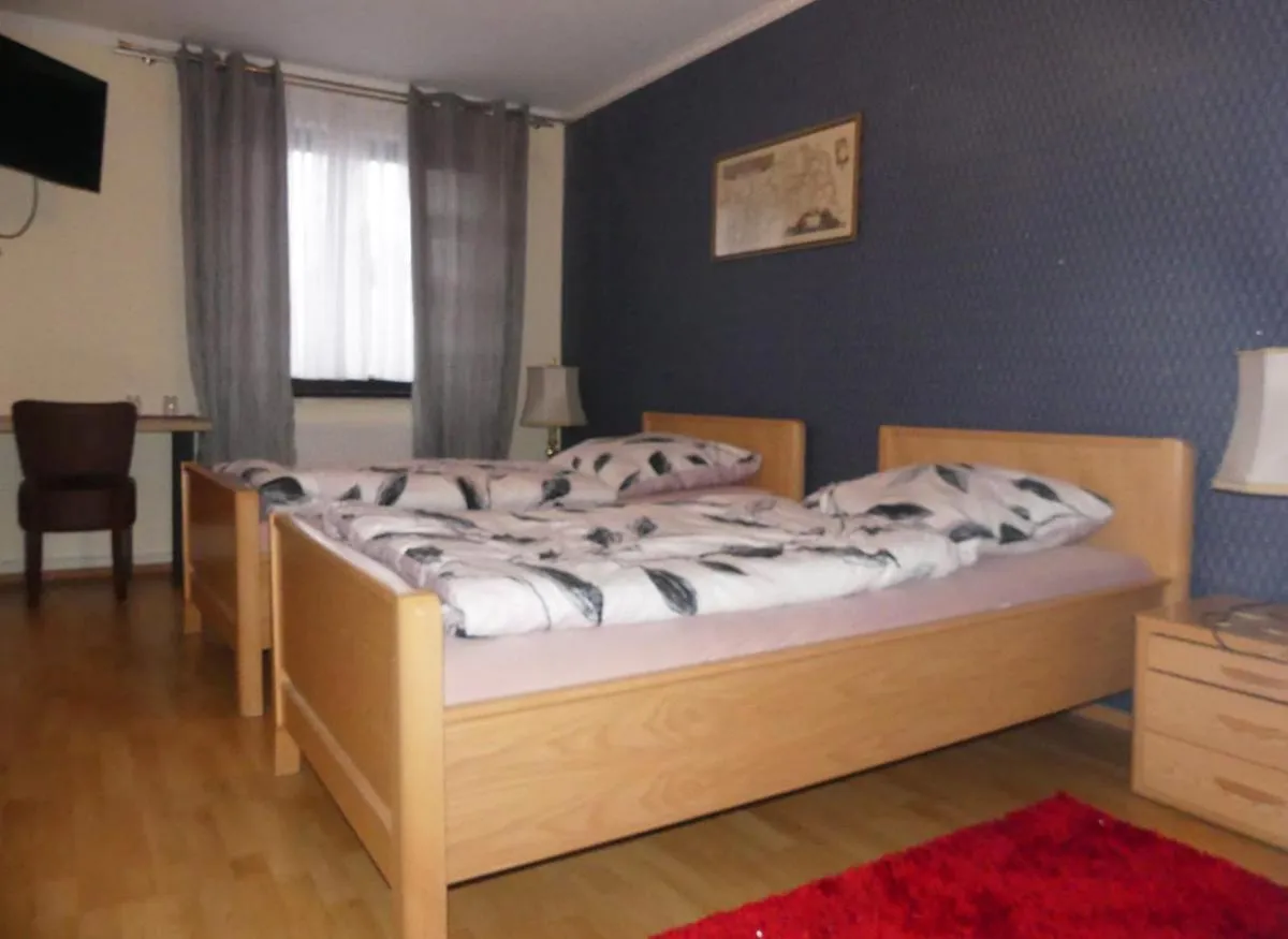 Bed in Hotel Akropolis