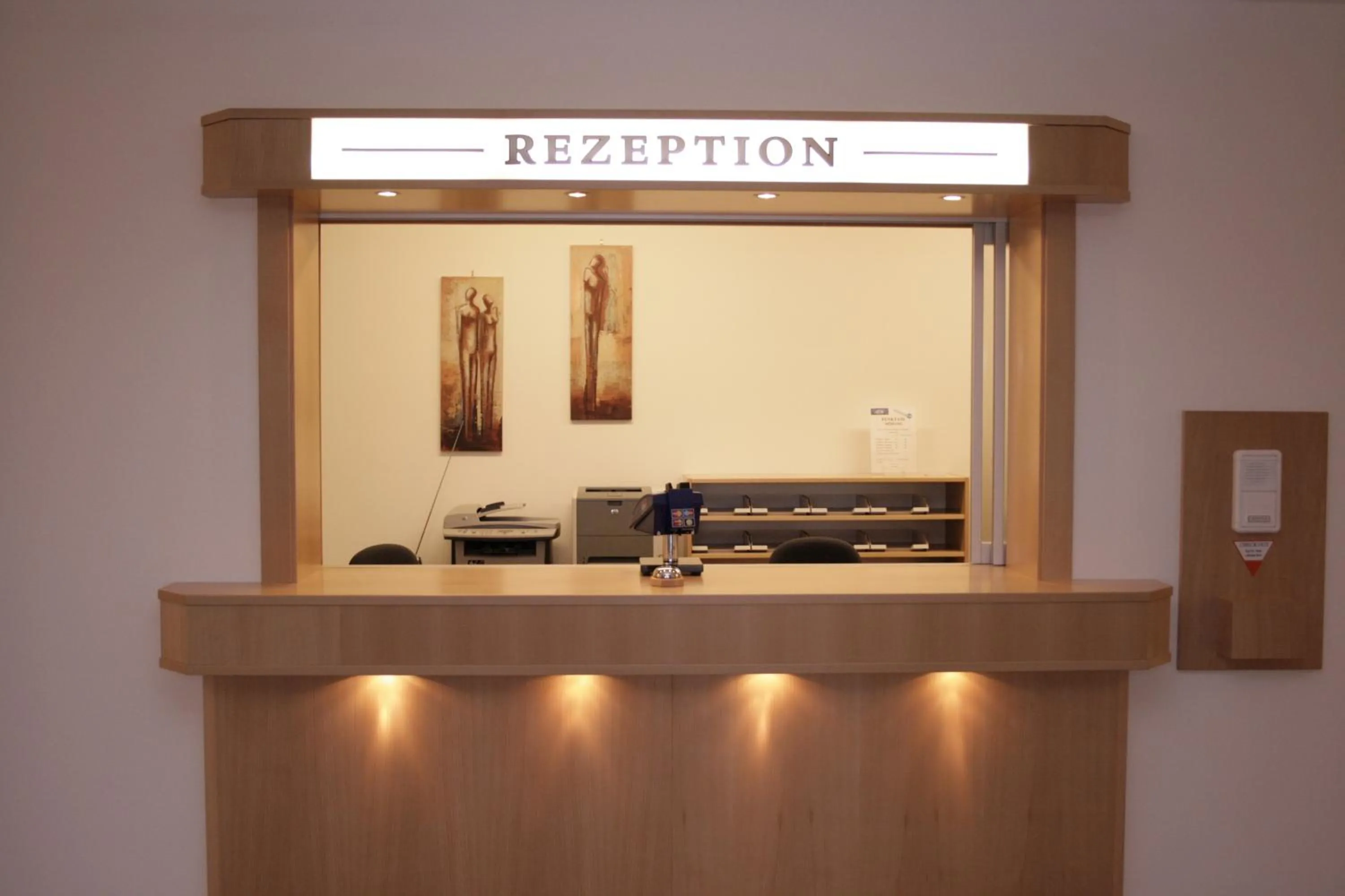 Lobby or reception in G&K Hotel
