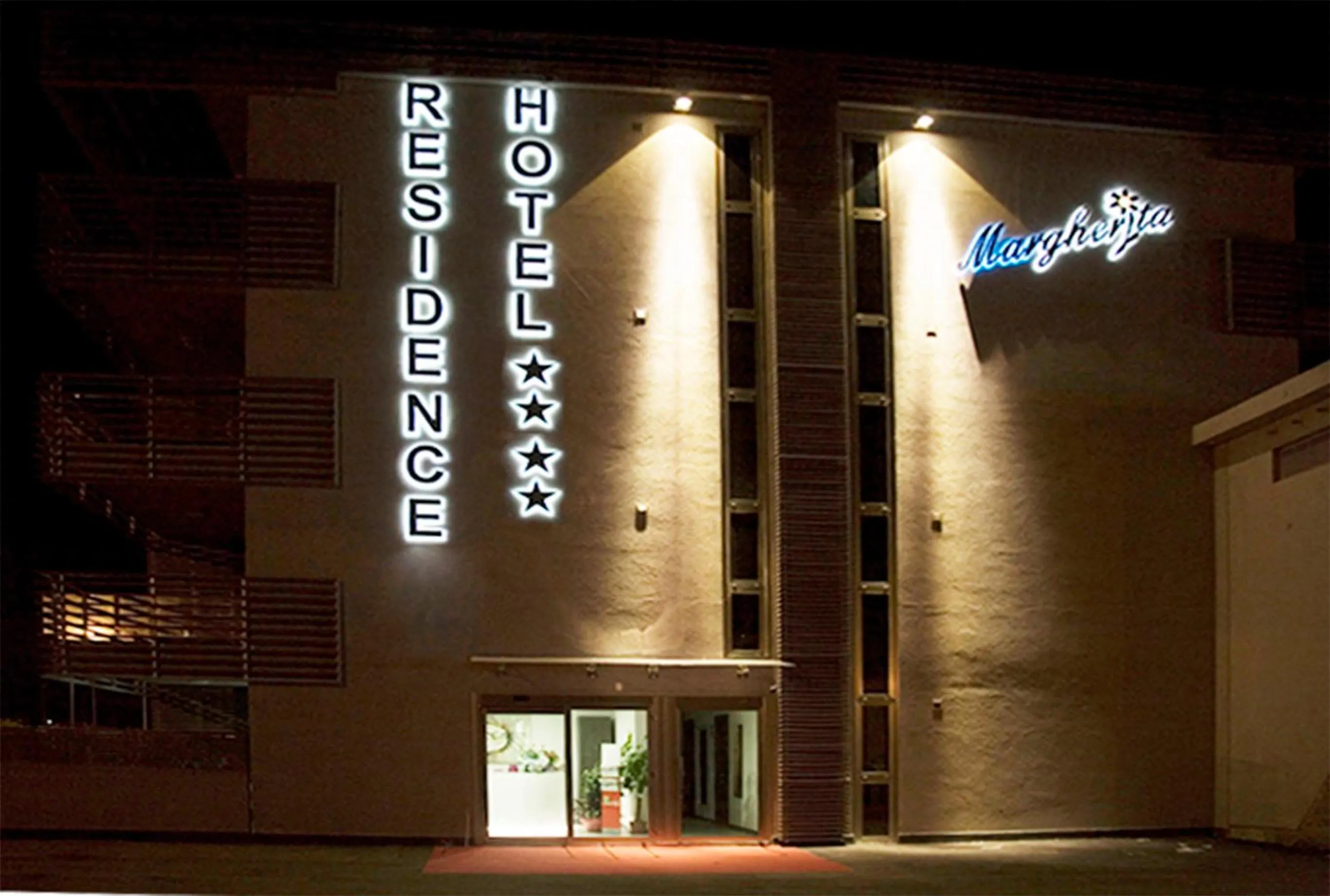 Facade/entrance in Residence Hotel Margherita