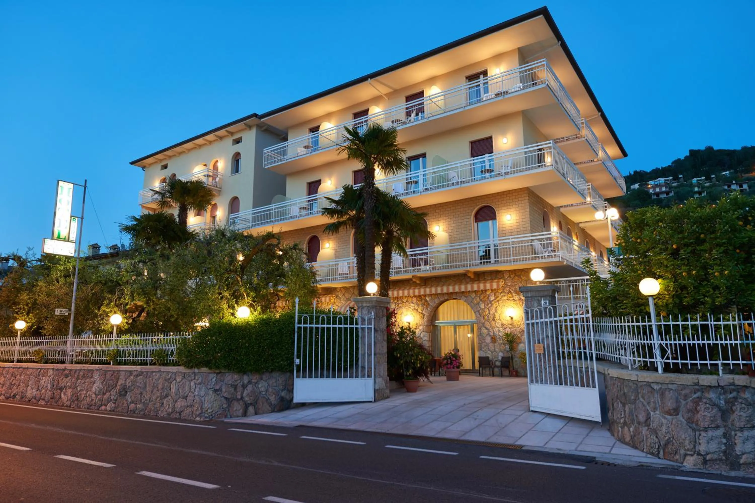 Property building in Hotel Benacus Torri del Benaco