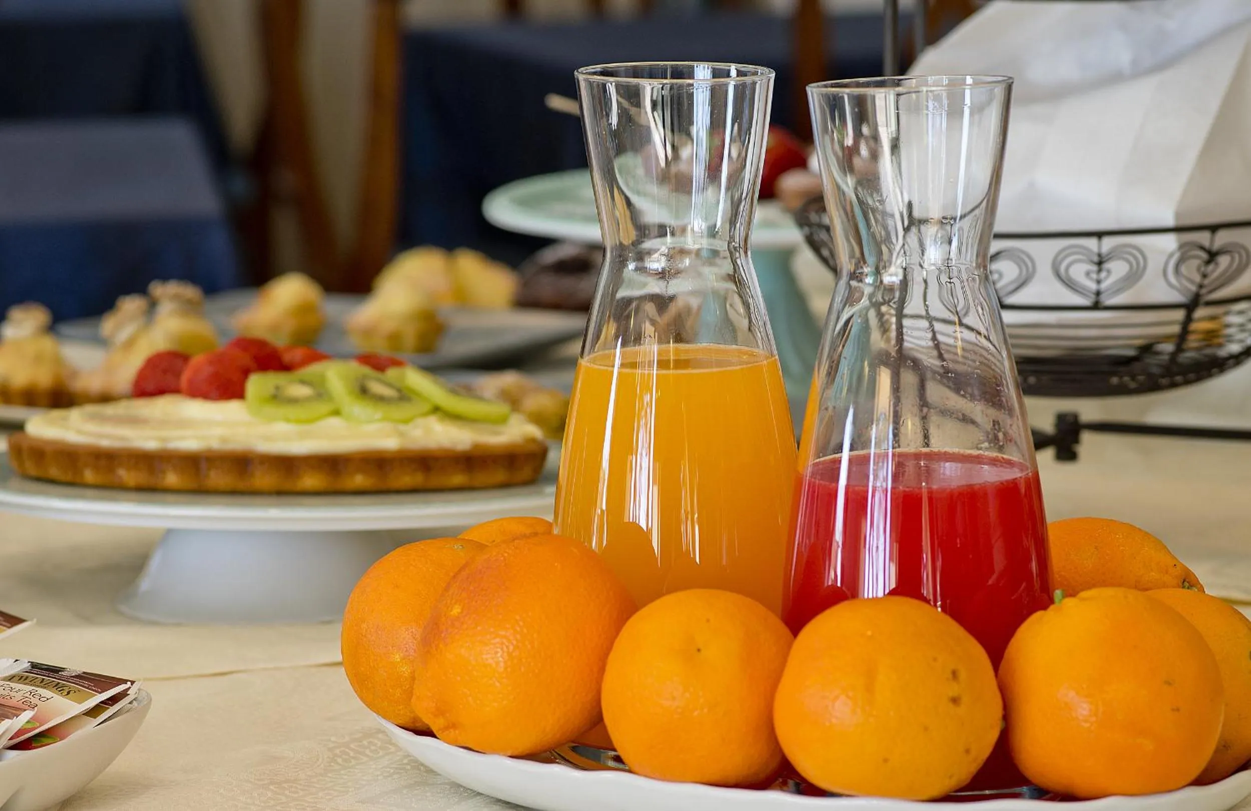 Food and drinks in Hotel Capital