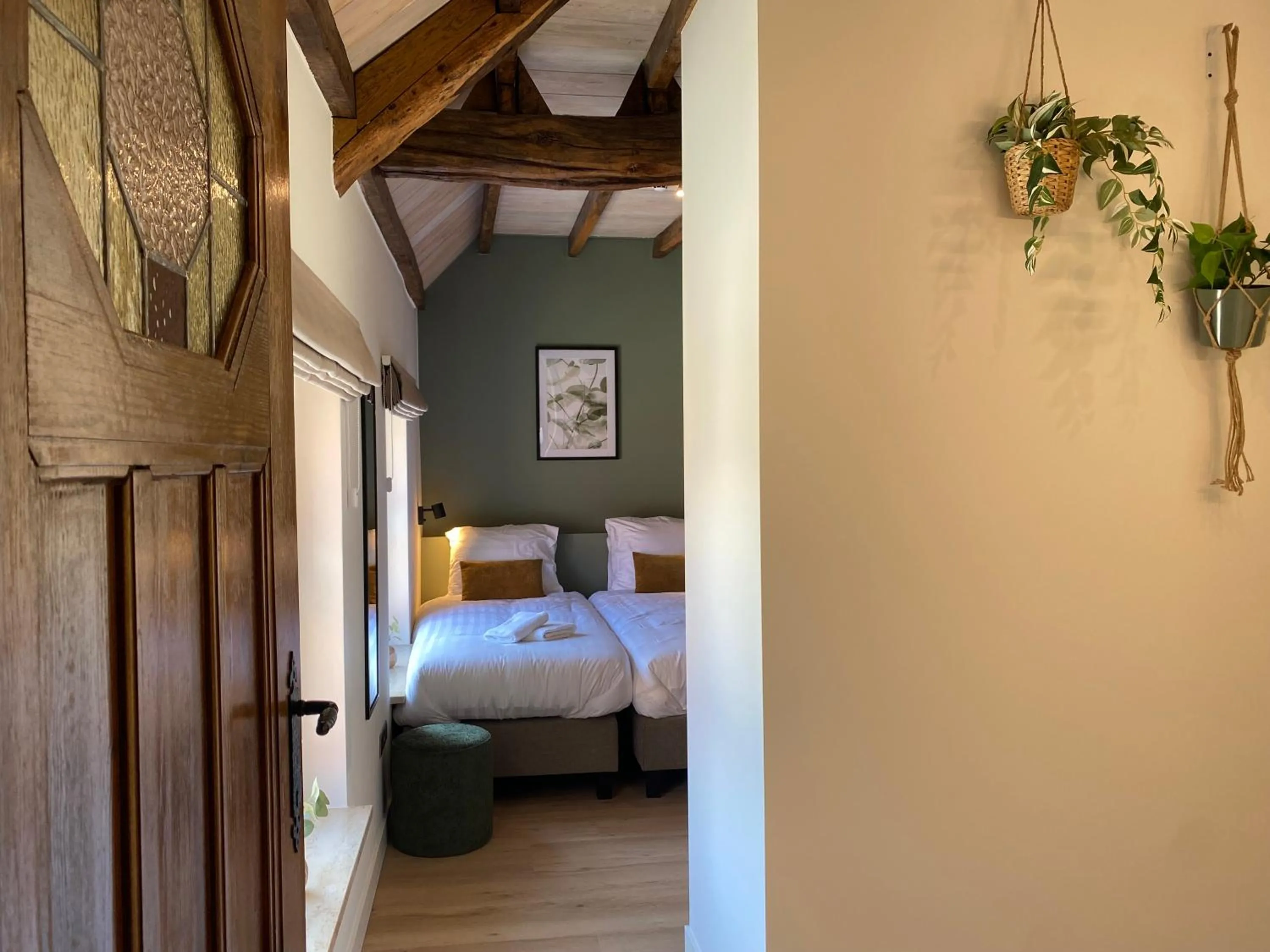 Bedroom, Bed in Landgoed De Hoogmolen