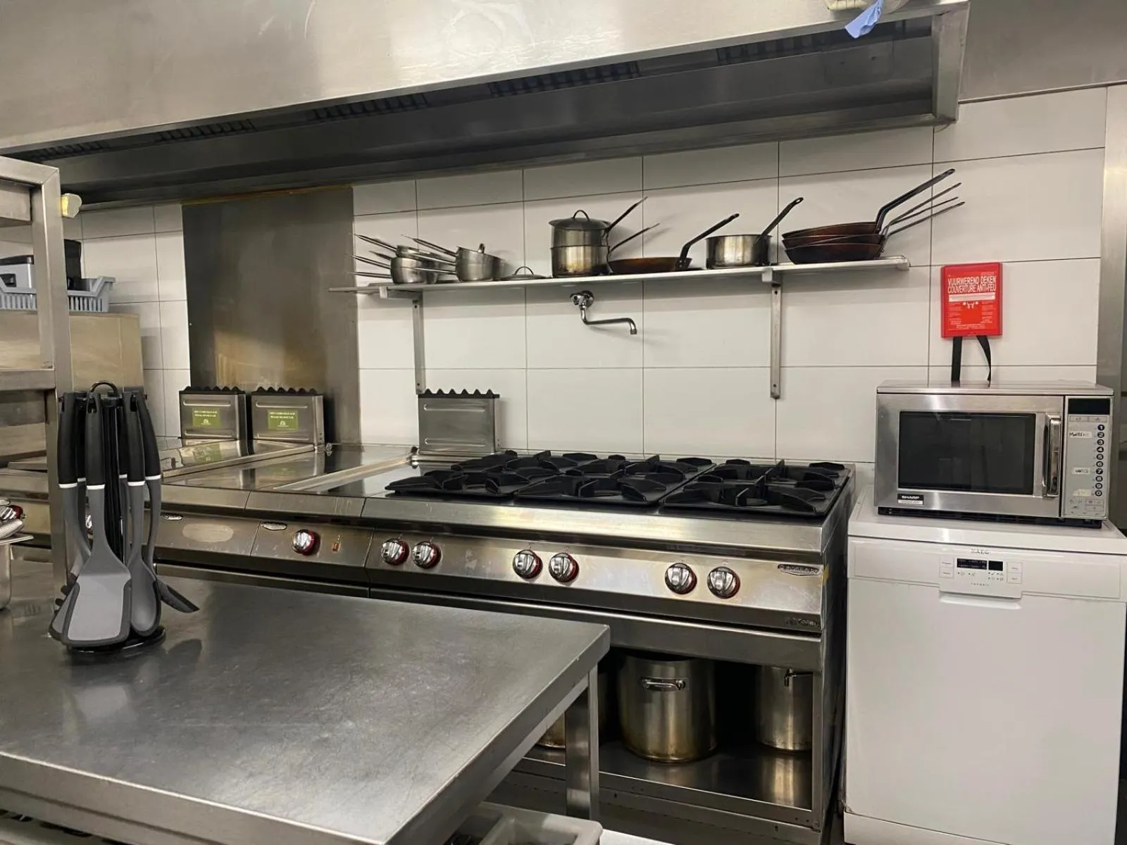 Kitchen or kitchenette in Landgoed De Hoogmolen