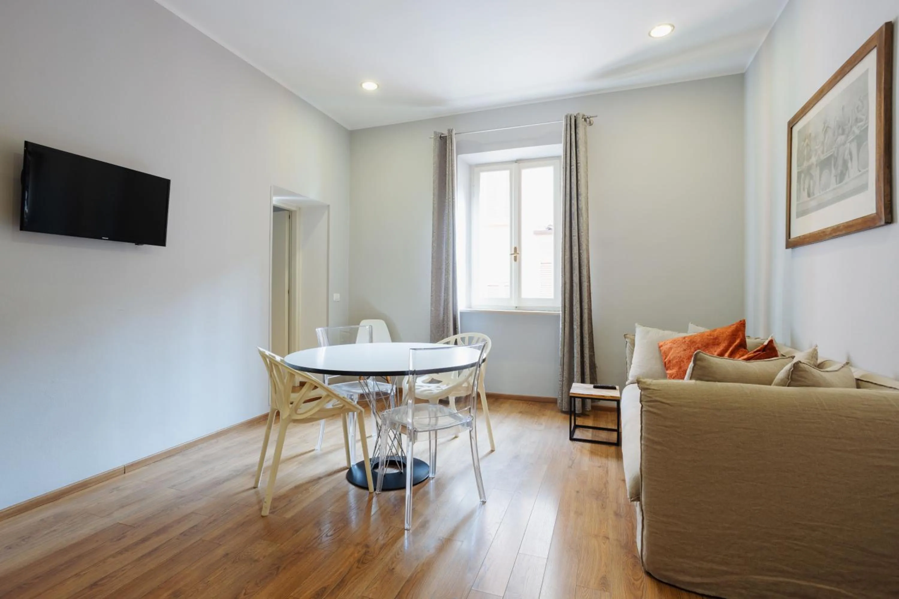 Living room in Palazzo Dalla Rosa Prati