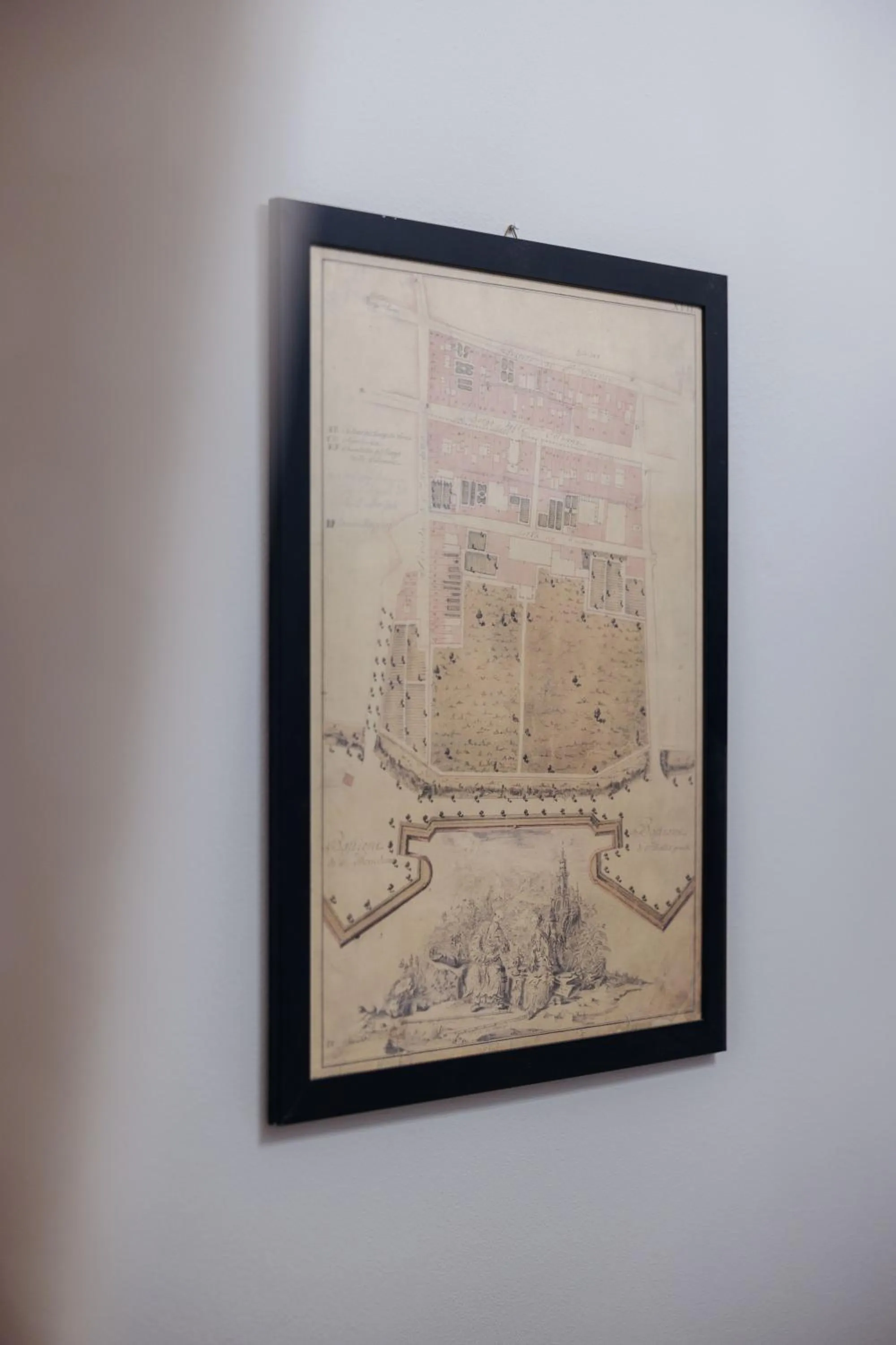 Decorative detail in Palazzo Dalla Rosa Prati