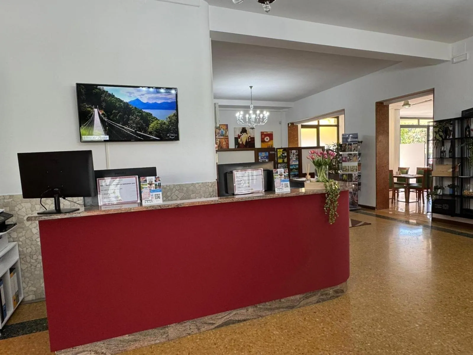 Lobby or reception in Hotel Bel Sito Peschiera