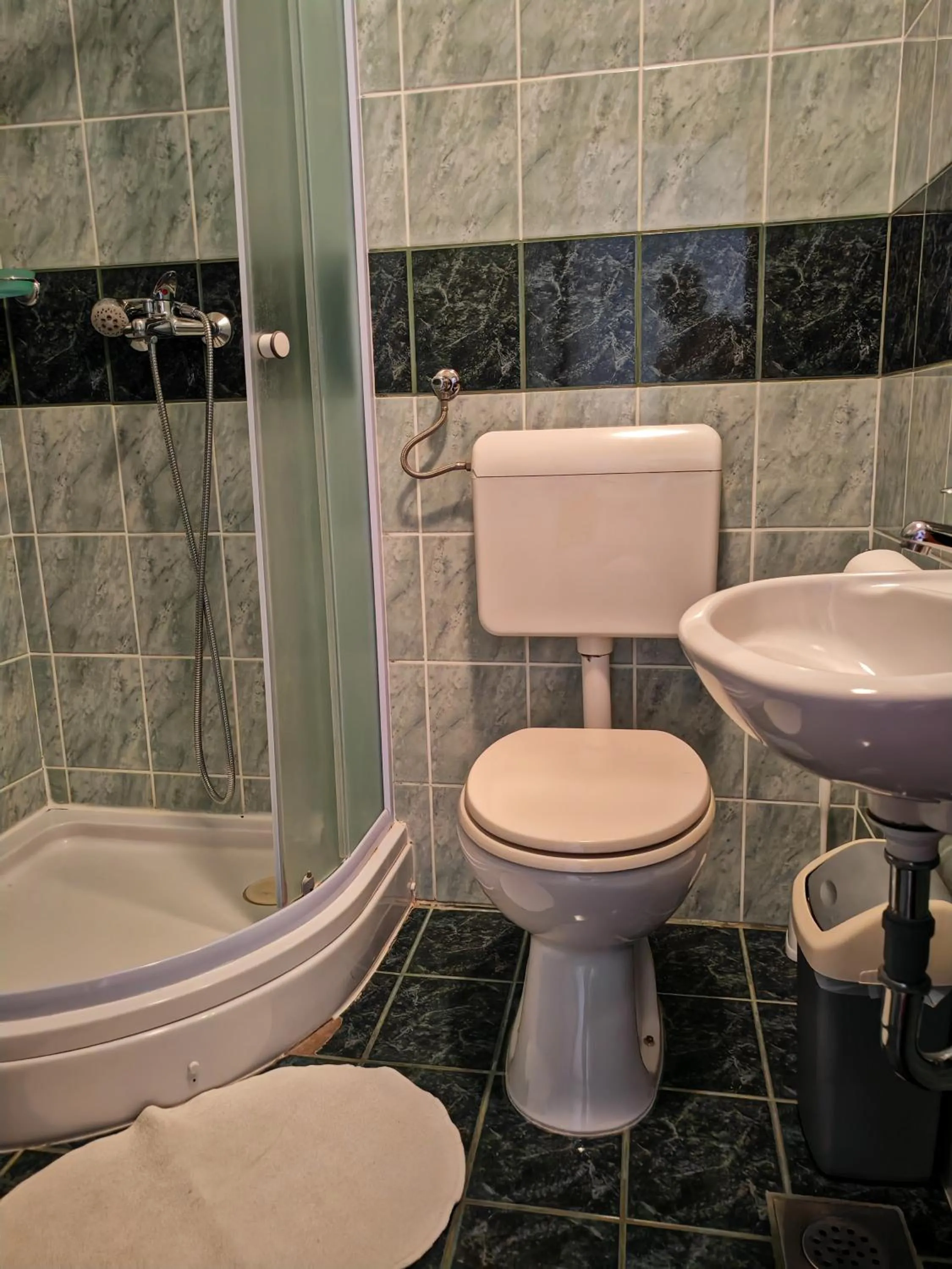 Shower in Villa Finera