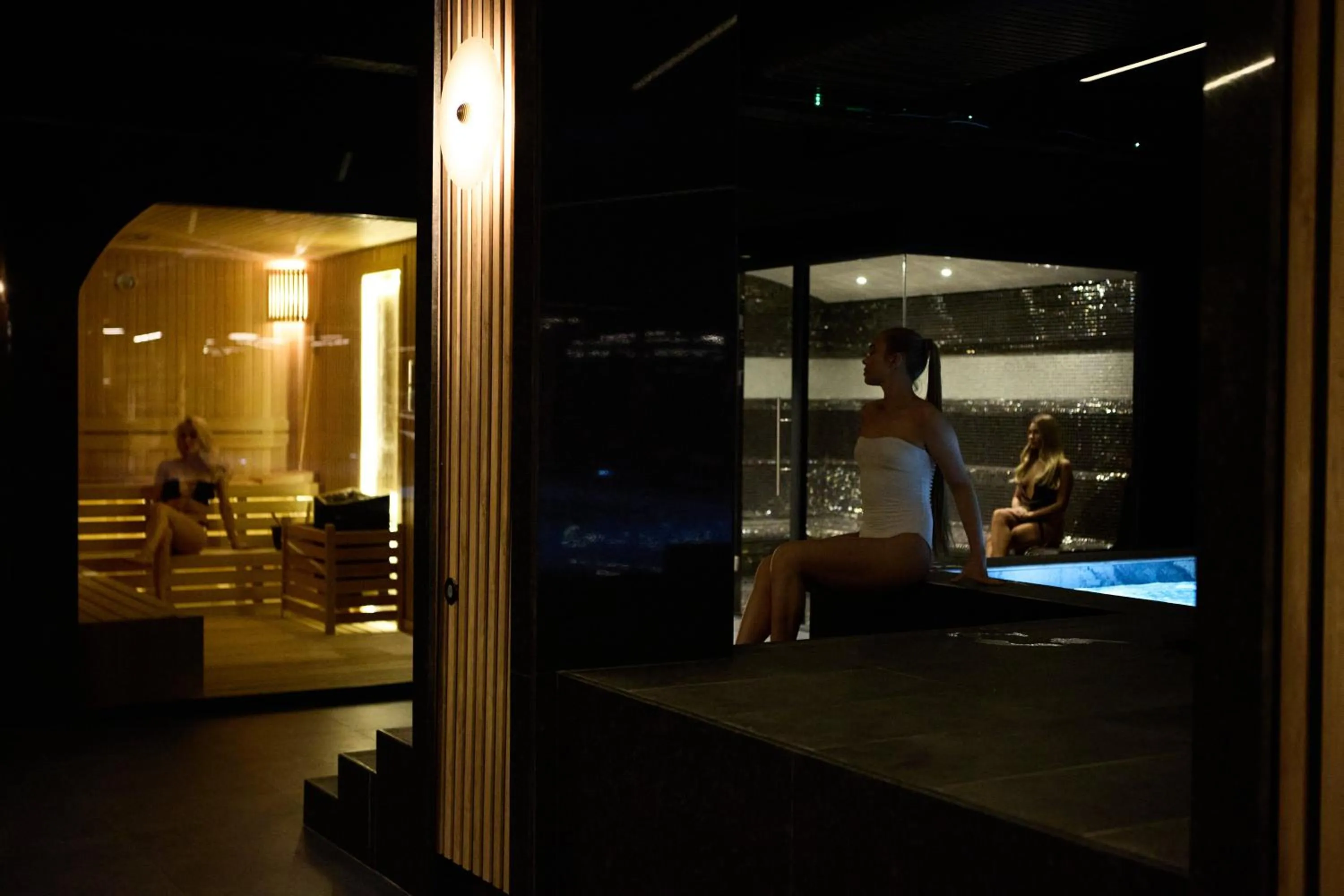 Sauna in Metropolitan Hotels Ankara