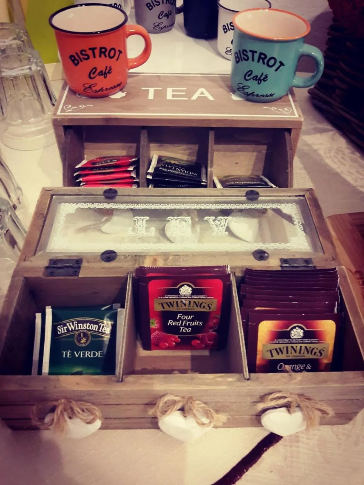 Non alcoholic drinks in B&B Stentadì