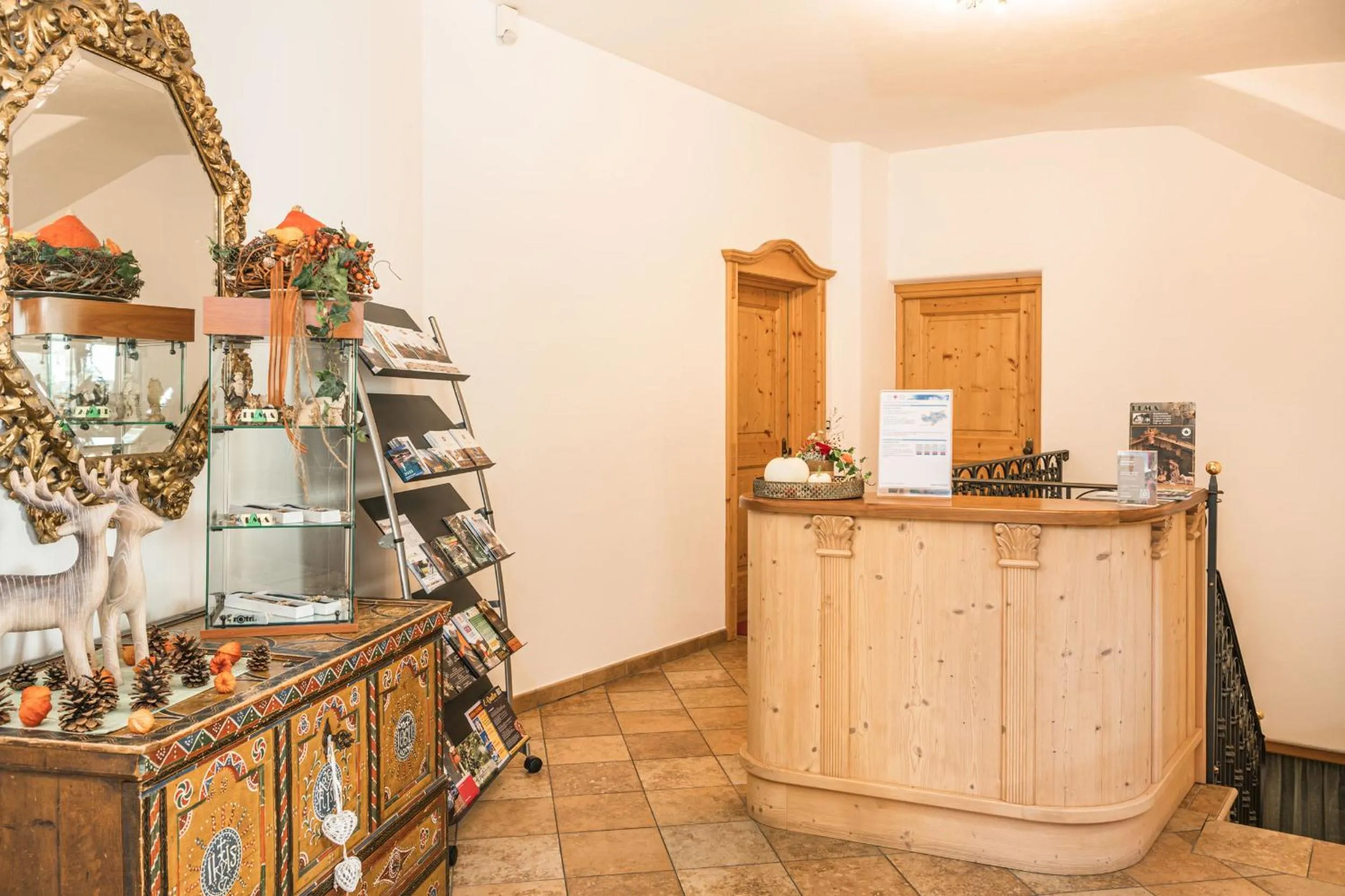 Lobby or reception in Residence Cesa Ladina