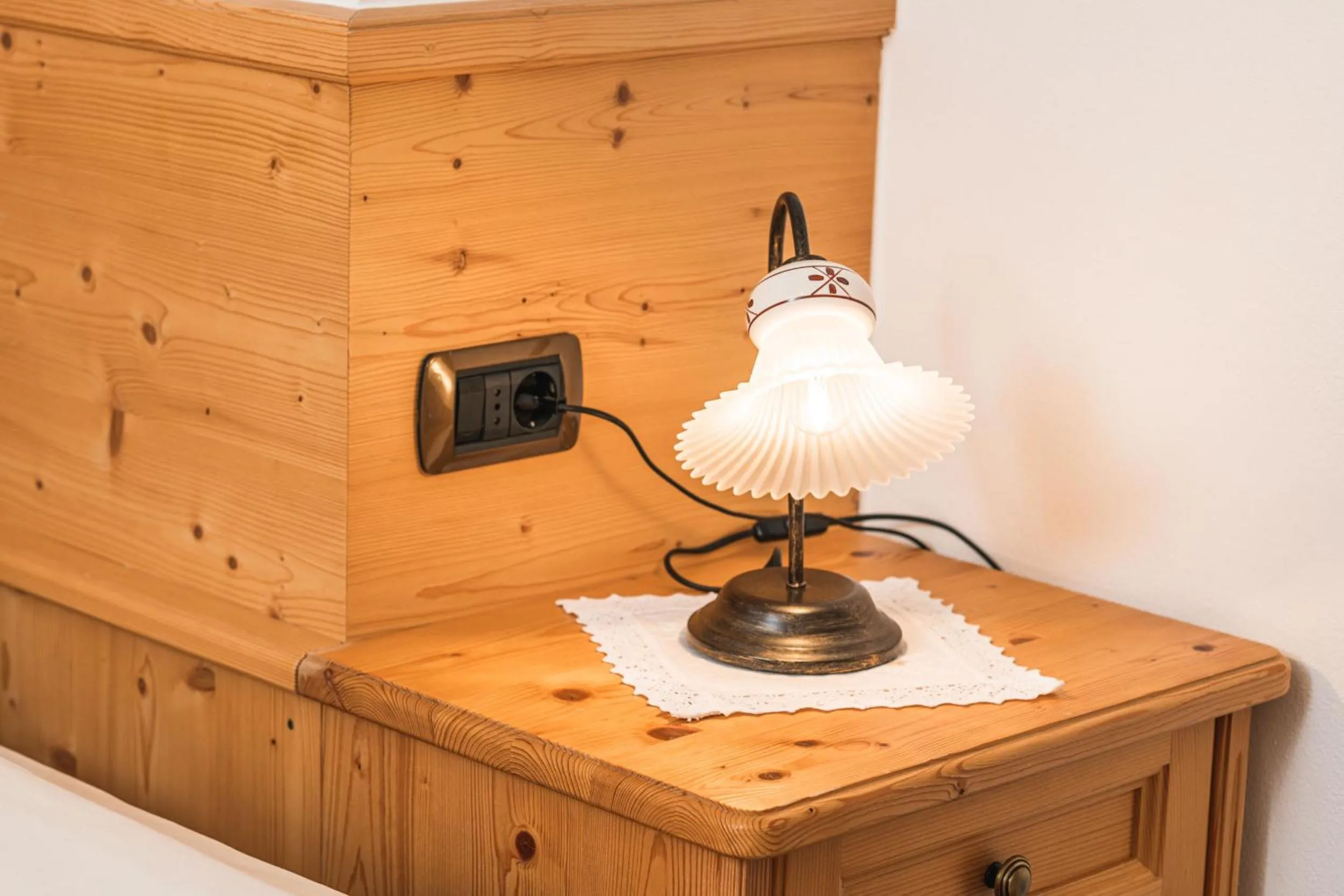 Bedroom in Residence Cesa Ladina