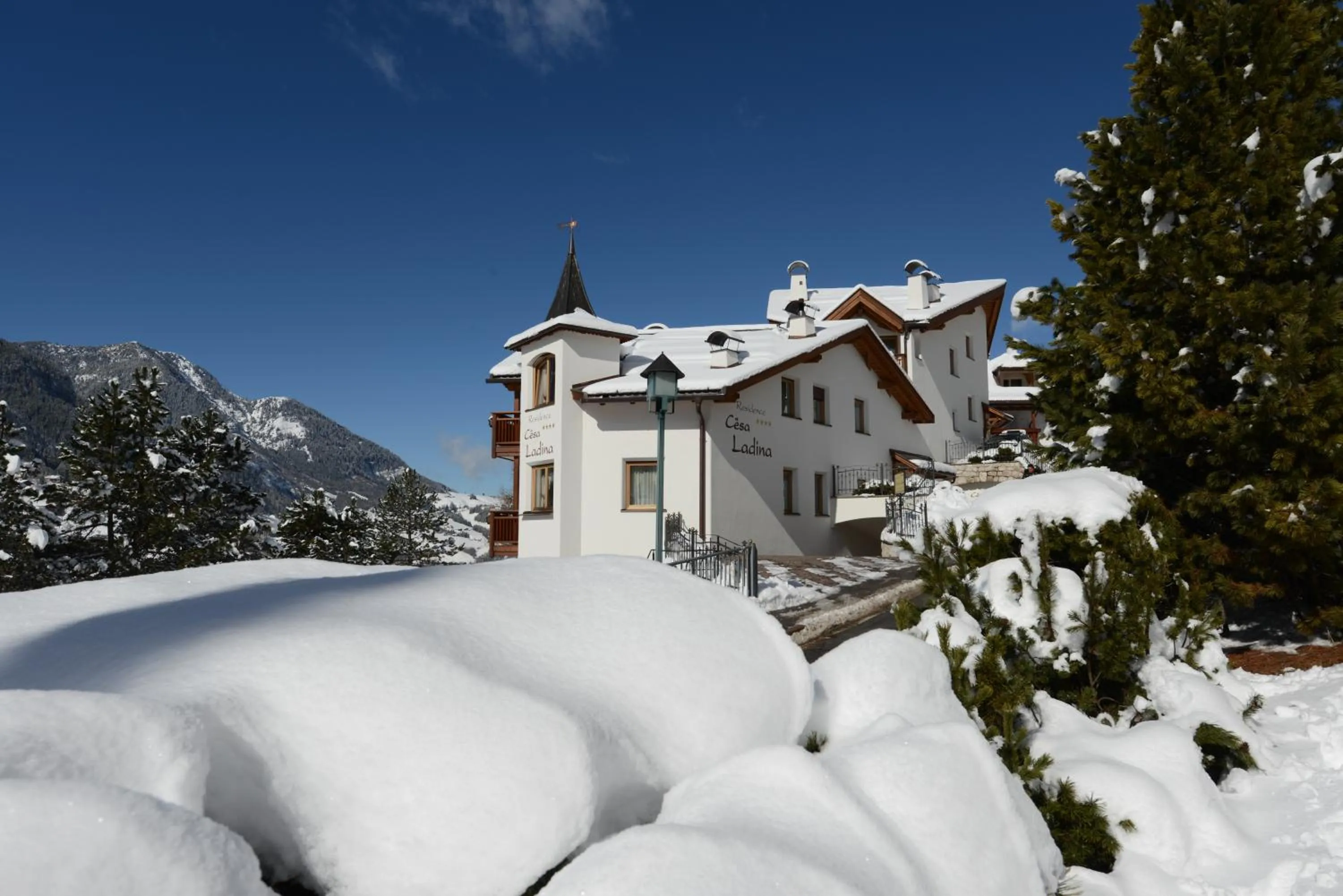 Facade/entrance in Residence Cesa Ladina