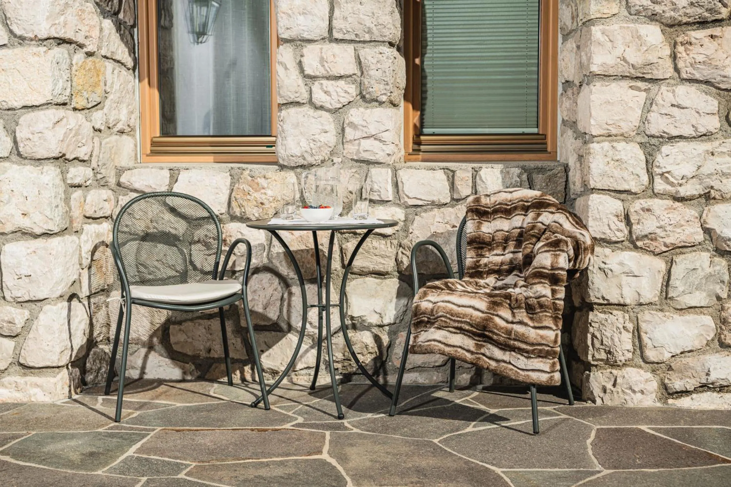 Patio in Residence Cesa Ladina