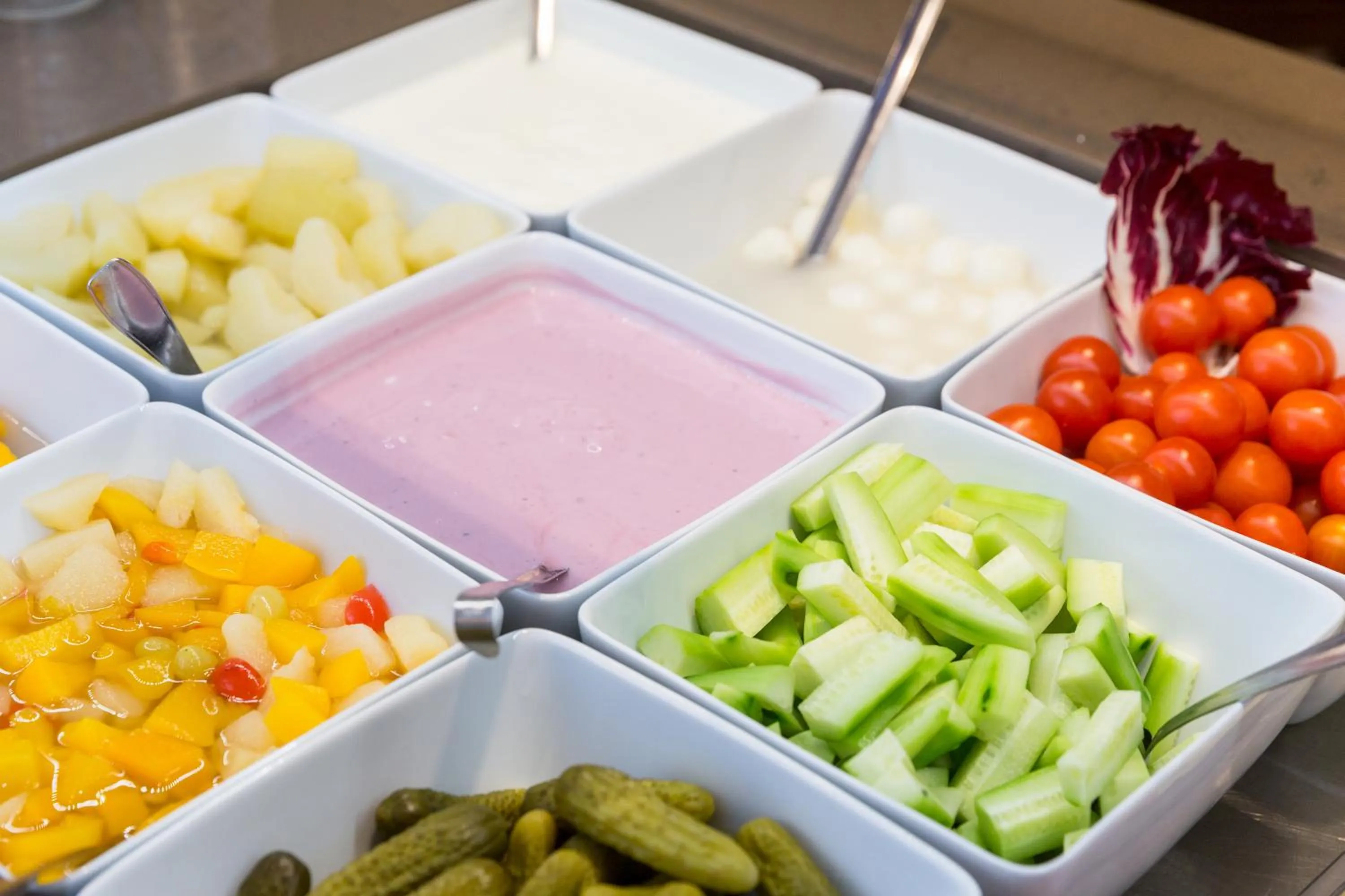 Buffet breakfast in Hotel Pace