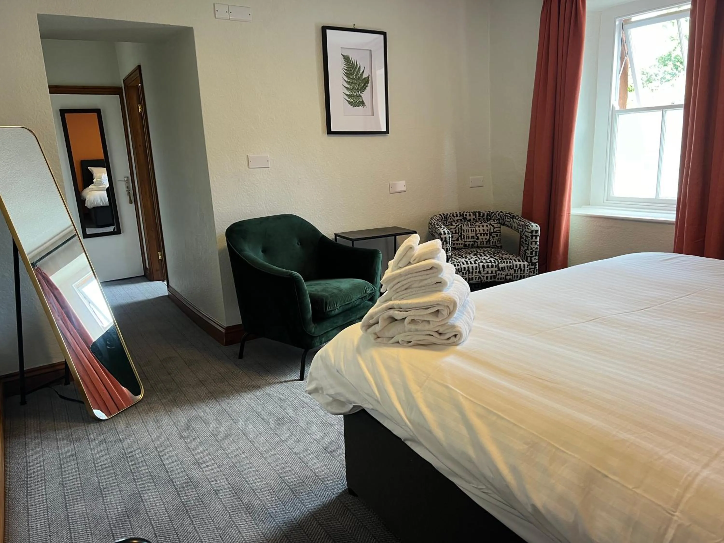 Bedroom, Bed in The Kings Arms Temple Sowerby