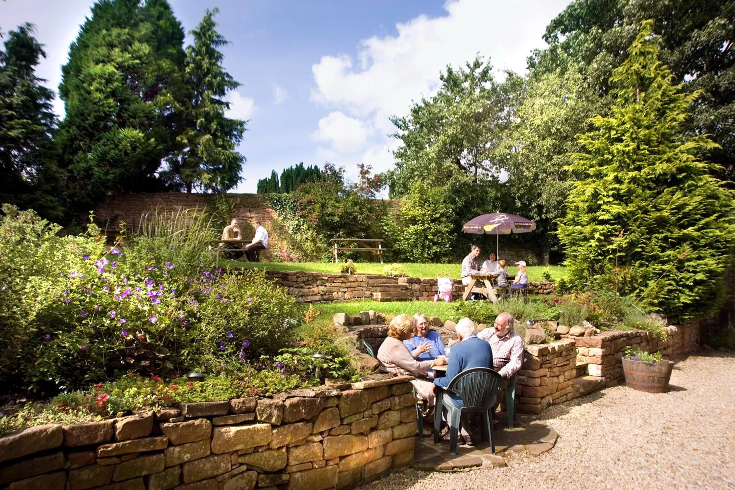 Garden in The Kings Arms Temple Sowerby