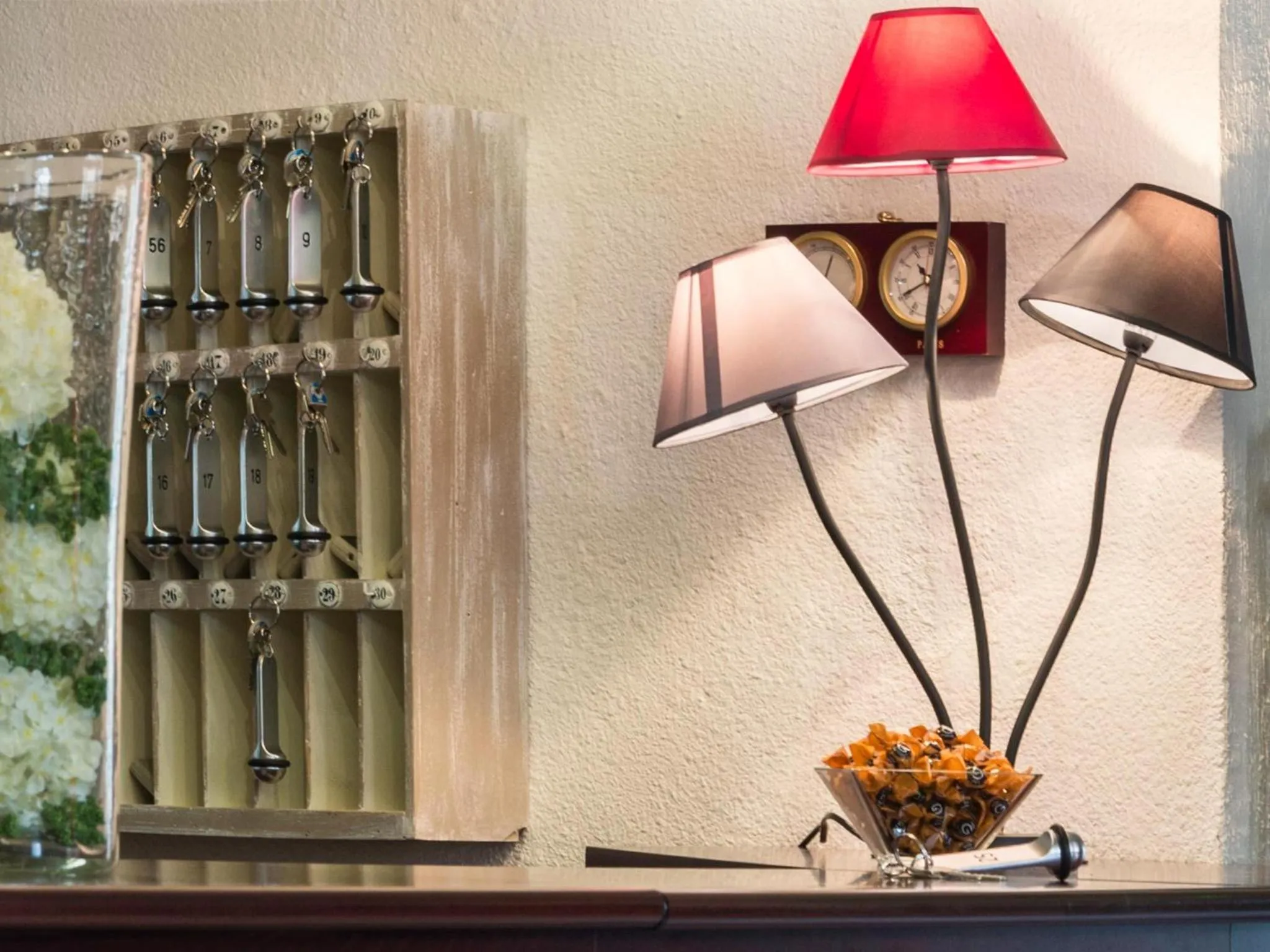 Lobby or reception in Hôtel le Chardon Bleu