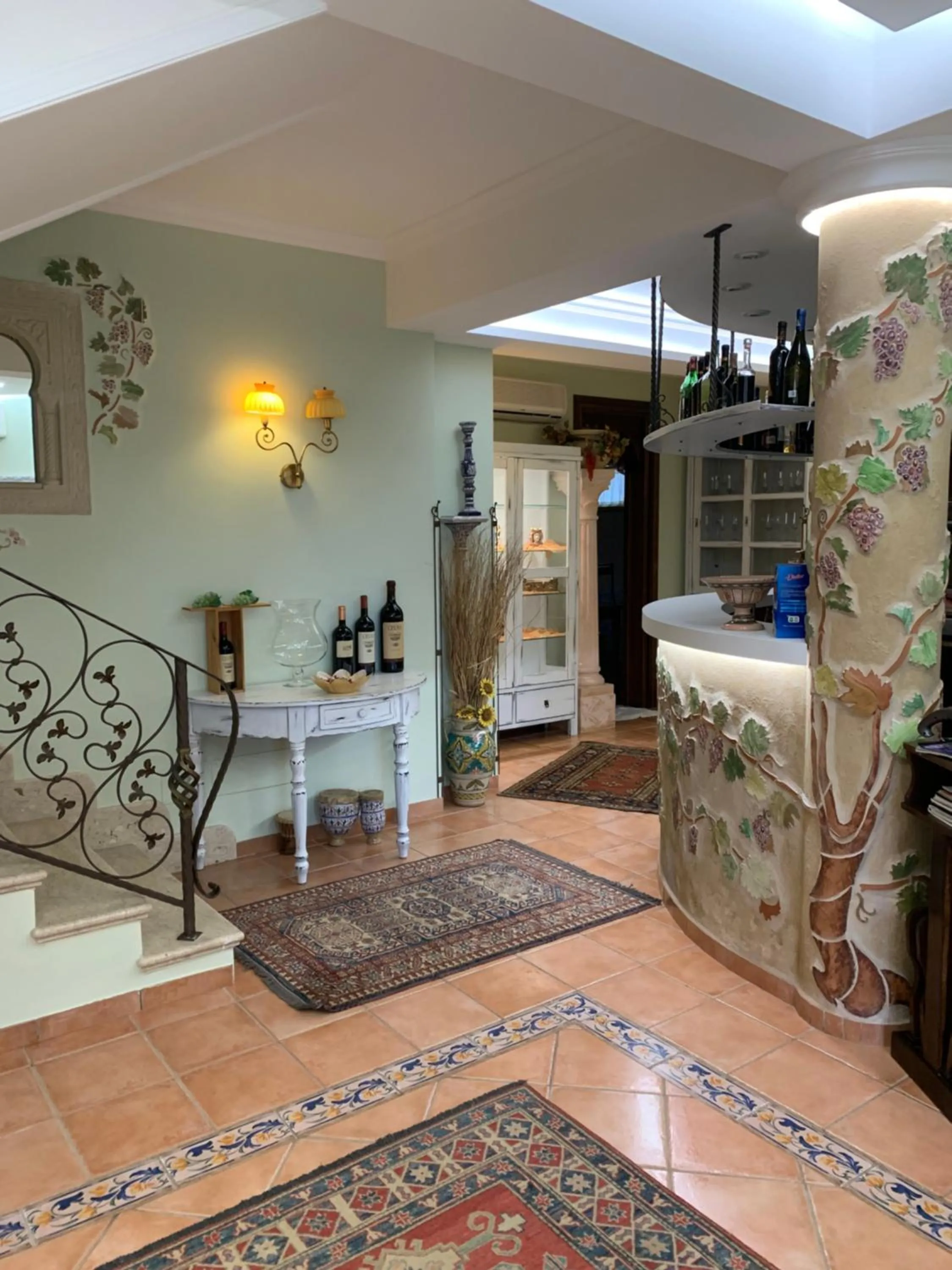 Lobby or reception in Krimar Hotel