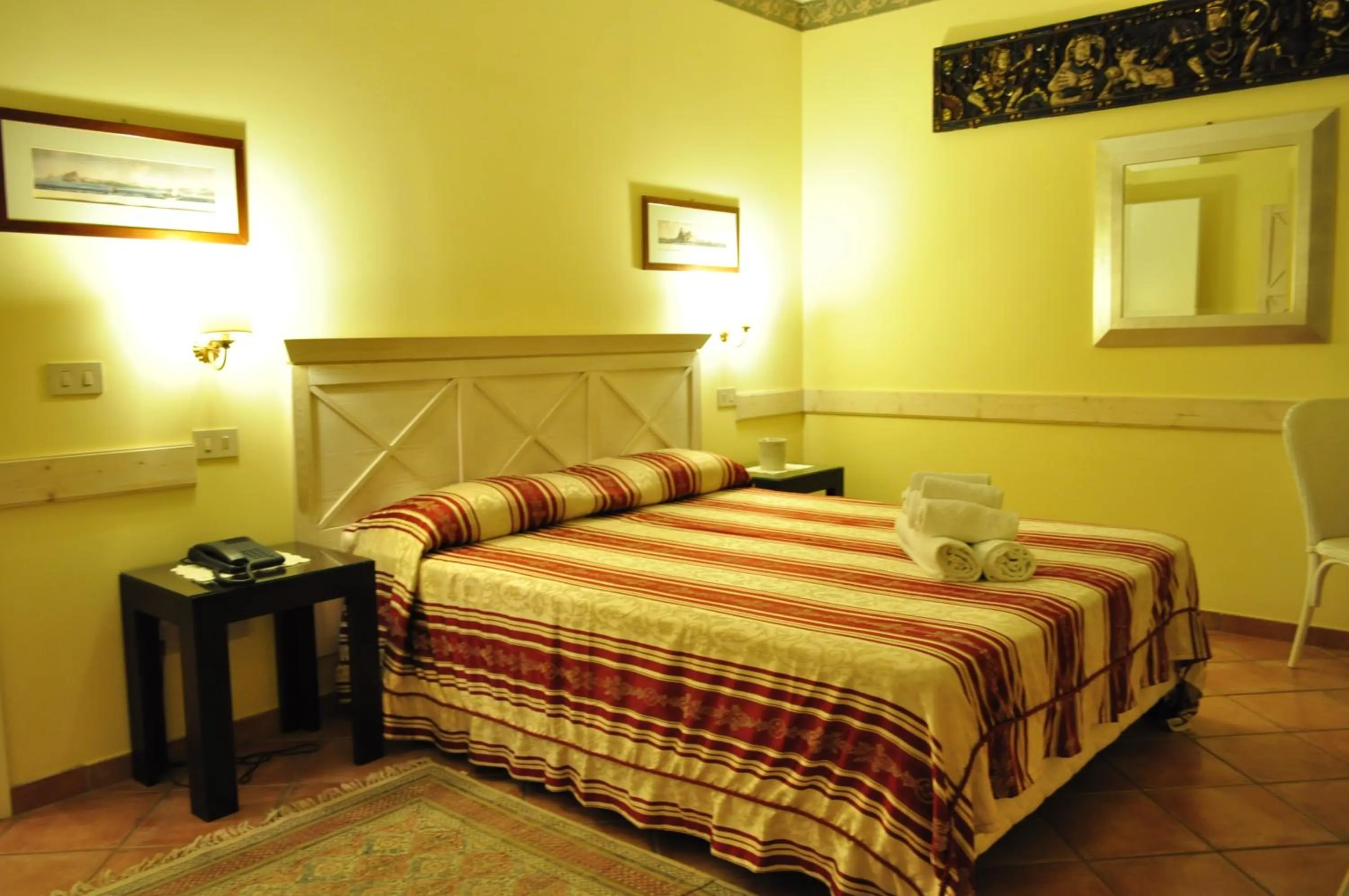 Bedroom, Bed in Krimar Hotel