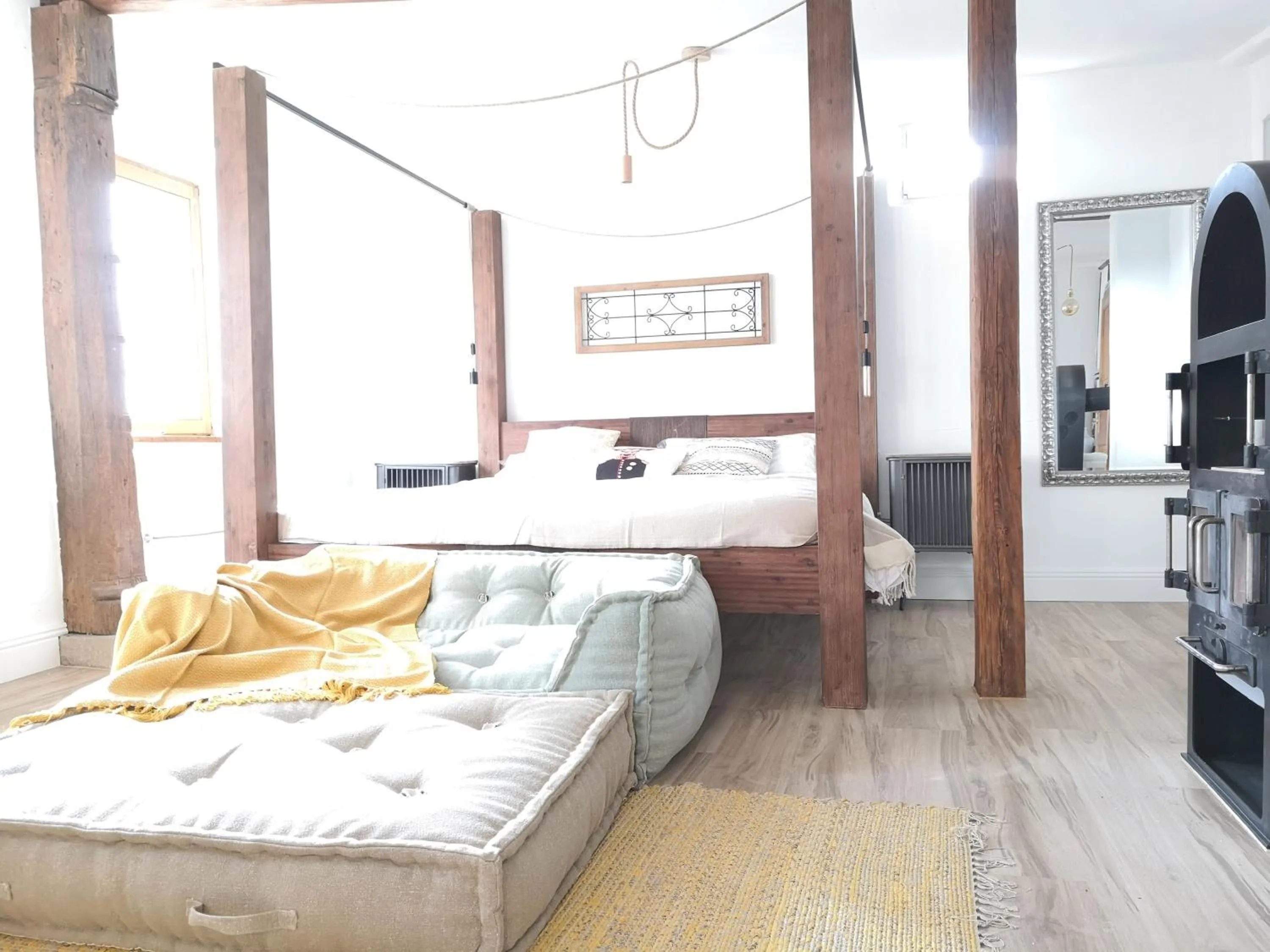 Bed in LANDHOTEL 1707 by Landgasthof Zickler