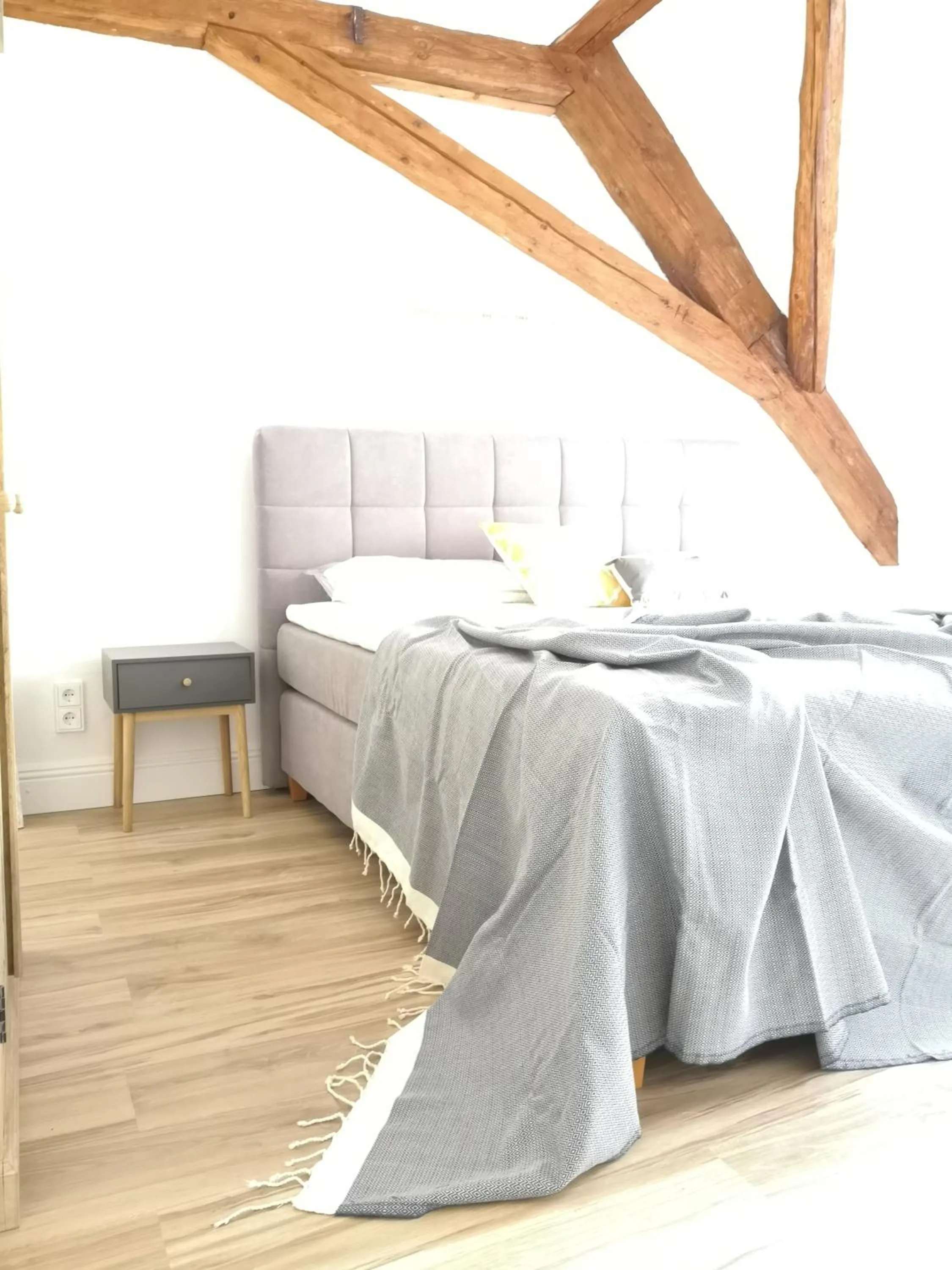 Bed in LANDHOTEL 1707 by Landgasthof Zickler