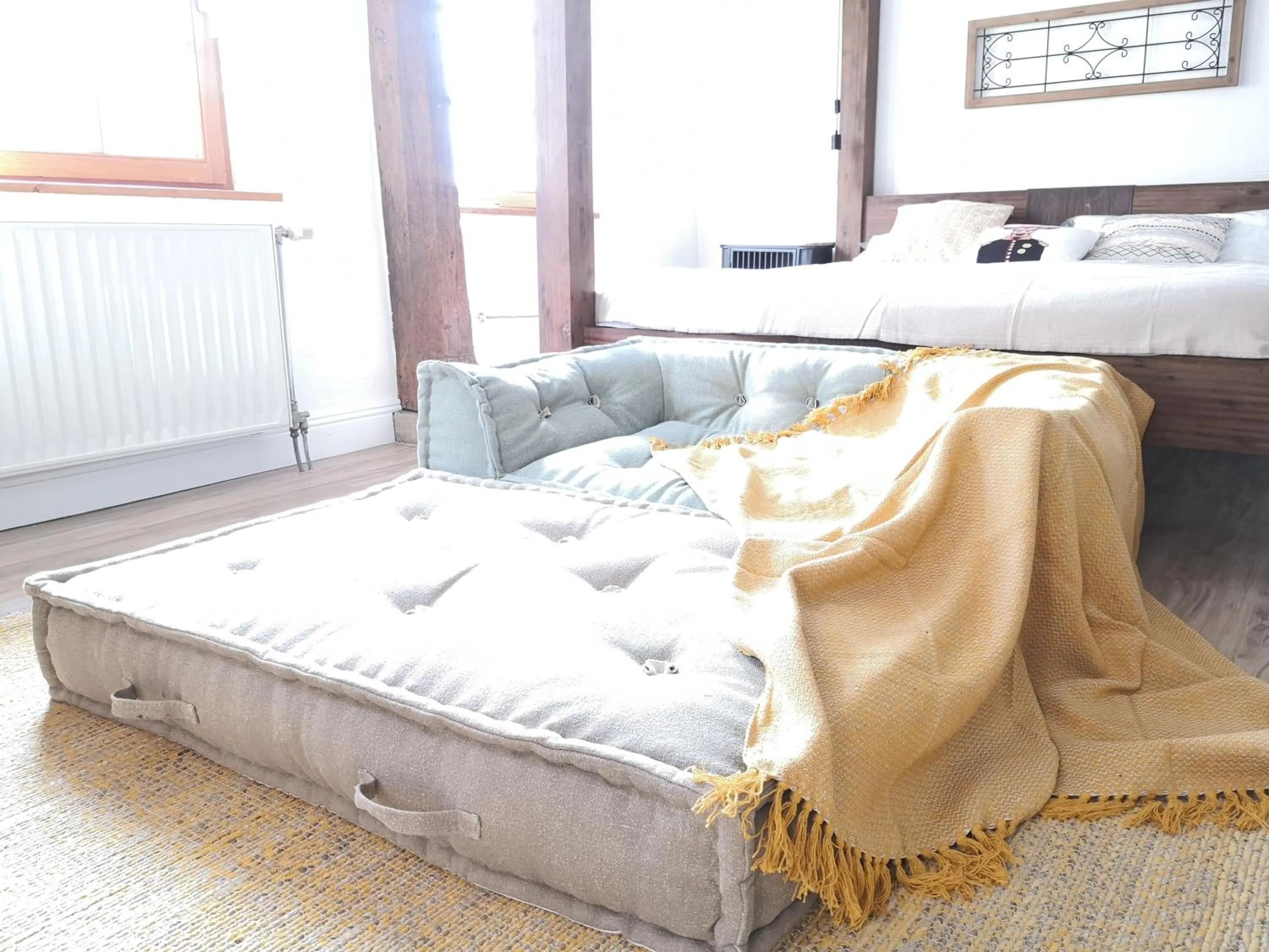 Bed in LANDHOTEL 1707 by Landgasthof Zickler