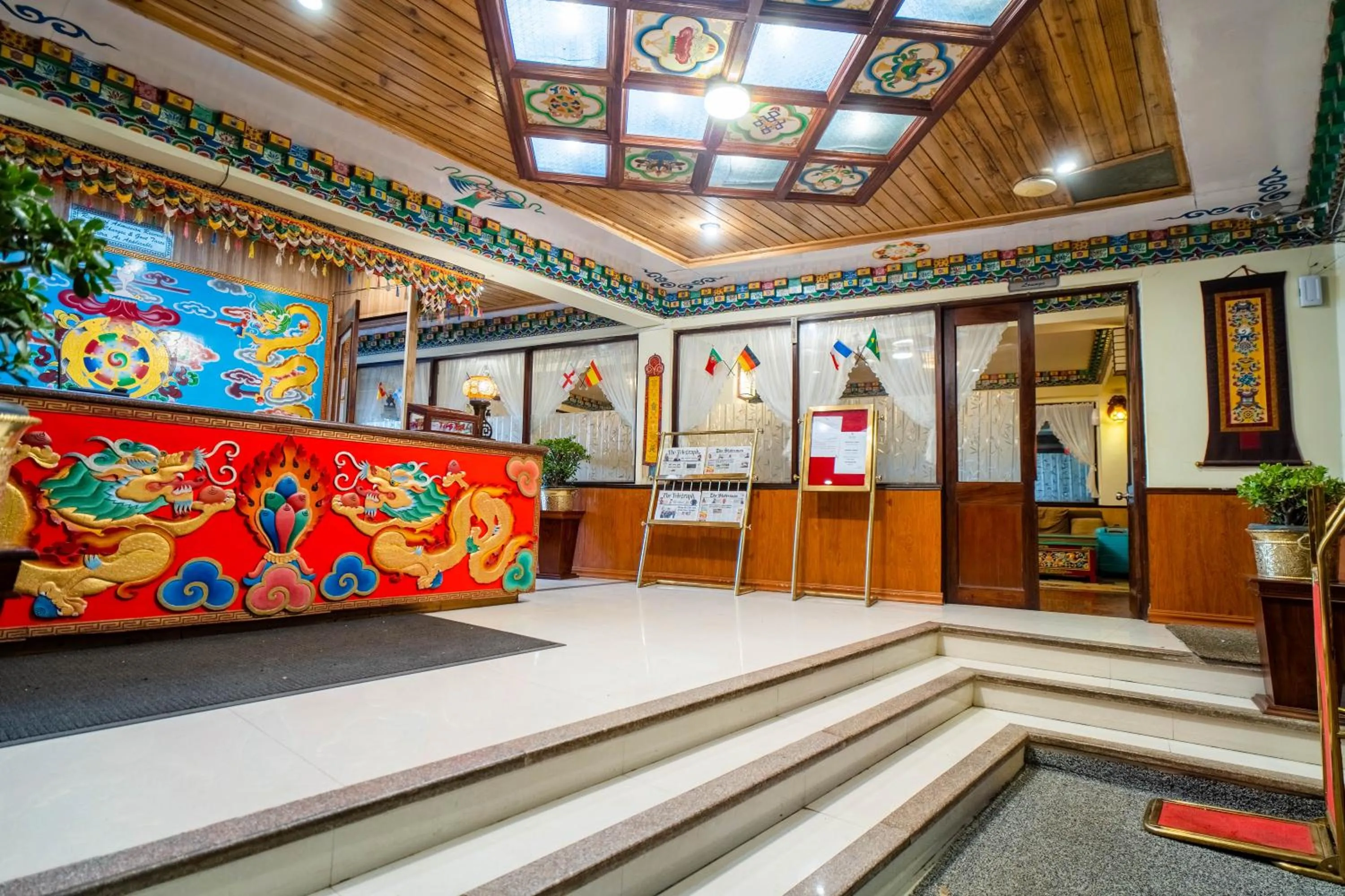 Lobby or reception in Little Tibet Resort Mall Road