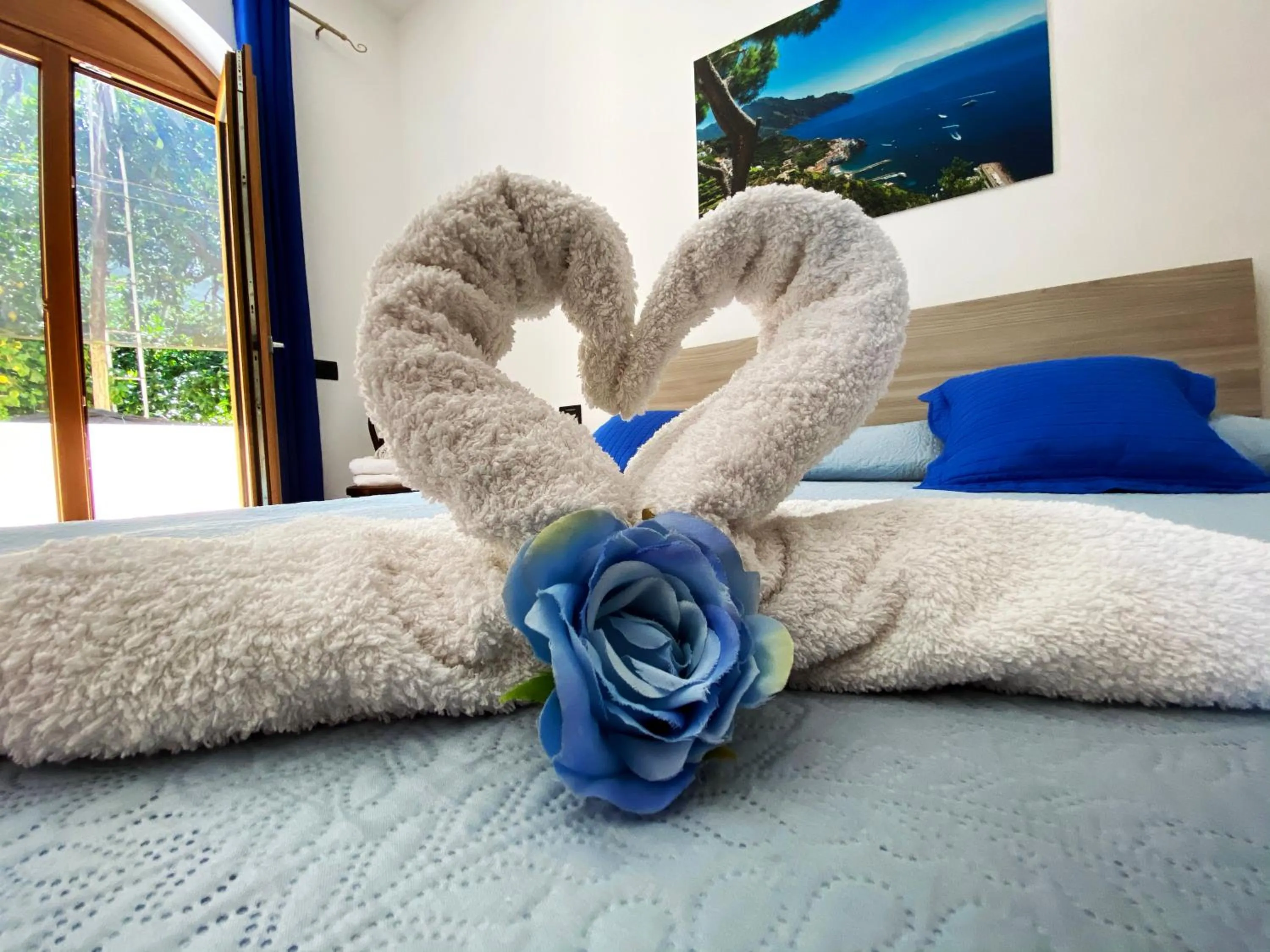 Bed in ACHILLE HOME B&B SORRENTO