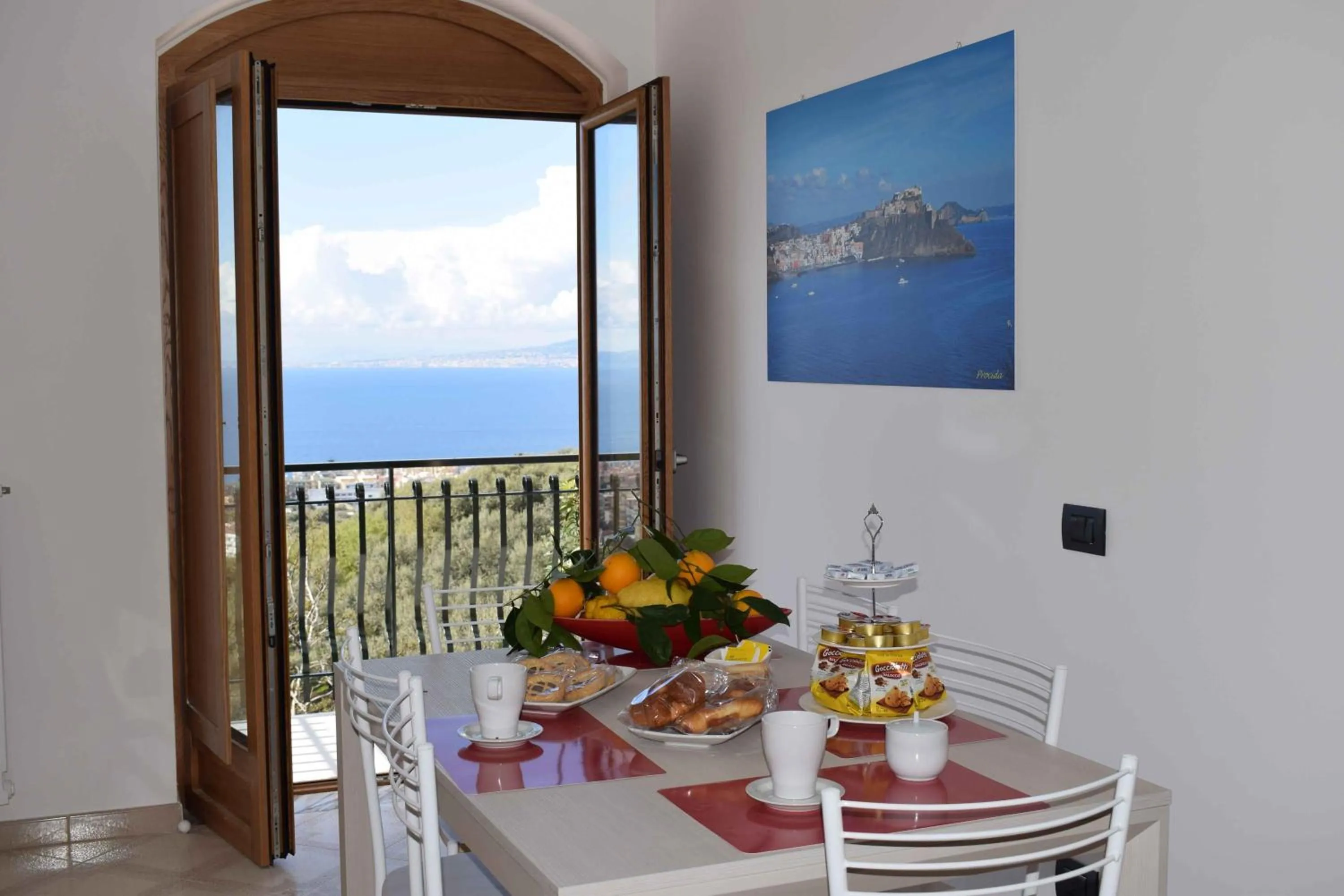 Balcony/Terrace in ACHILLE HOME B&B SORRENTO