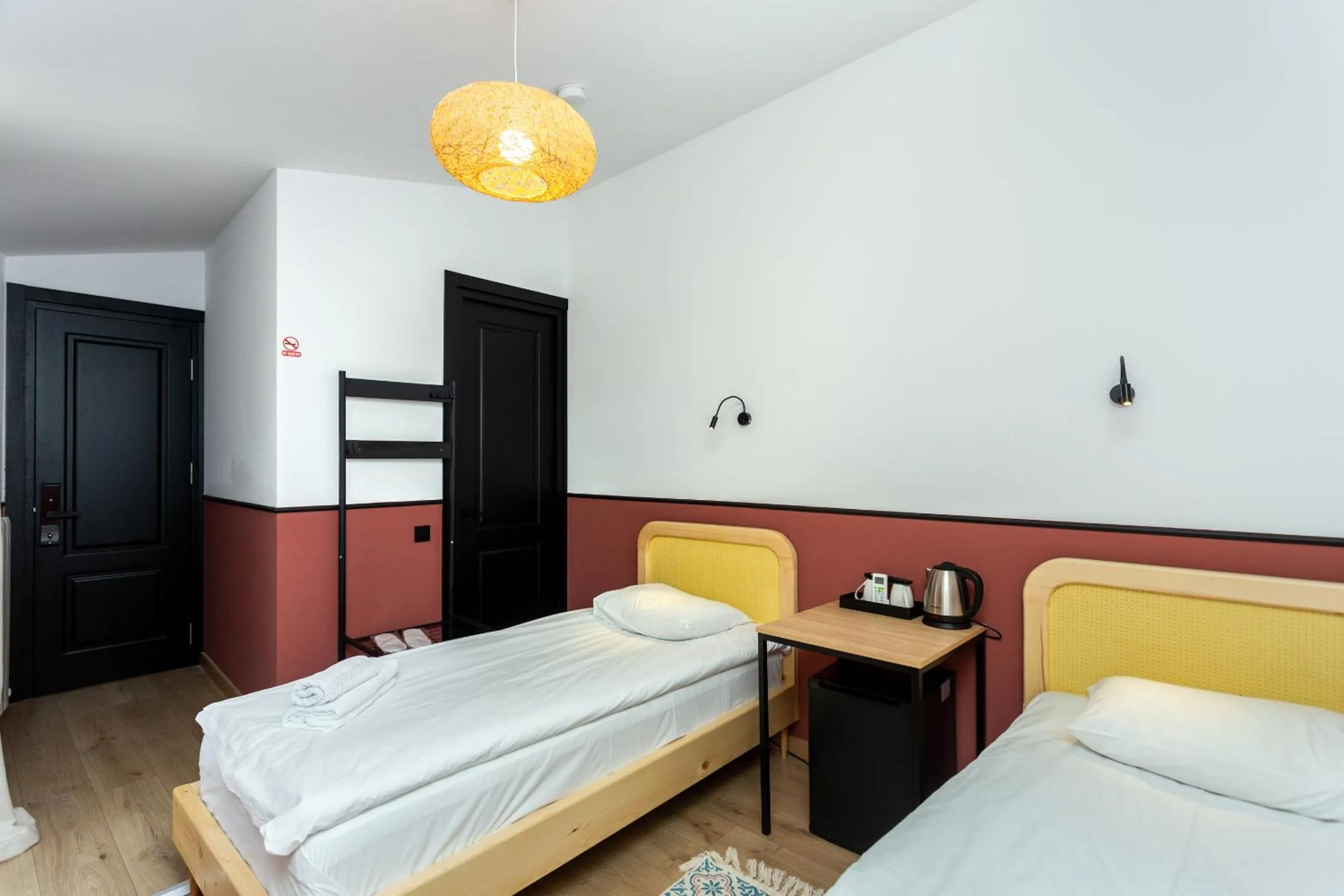 Bed in Shota Rustaveli Aparthotel