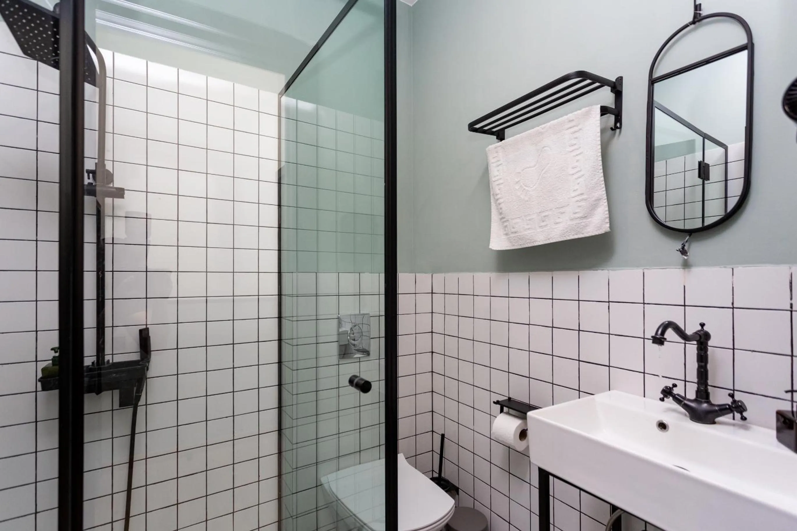 Bathroom in Shota Rustaveli Aparthotel