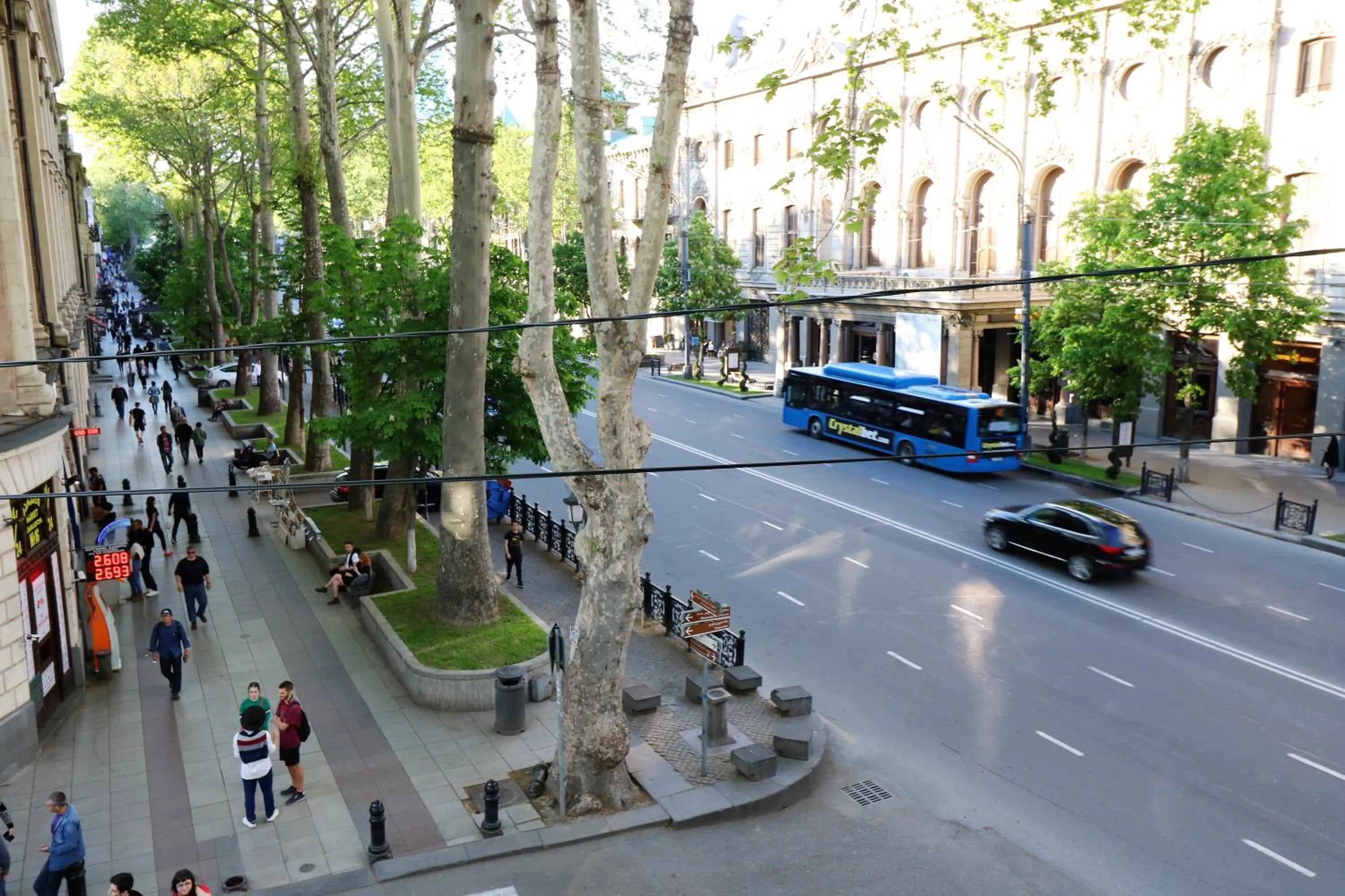 City view in Shota Rustaveli Aparthotel