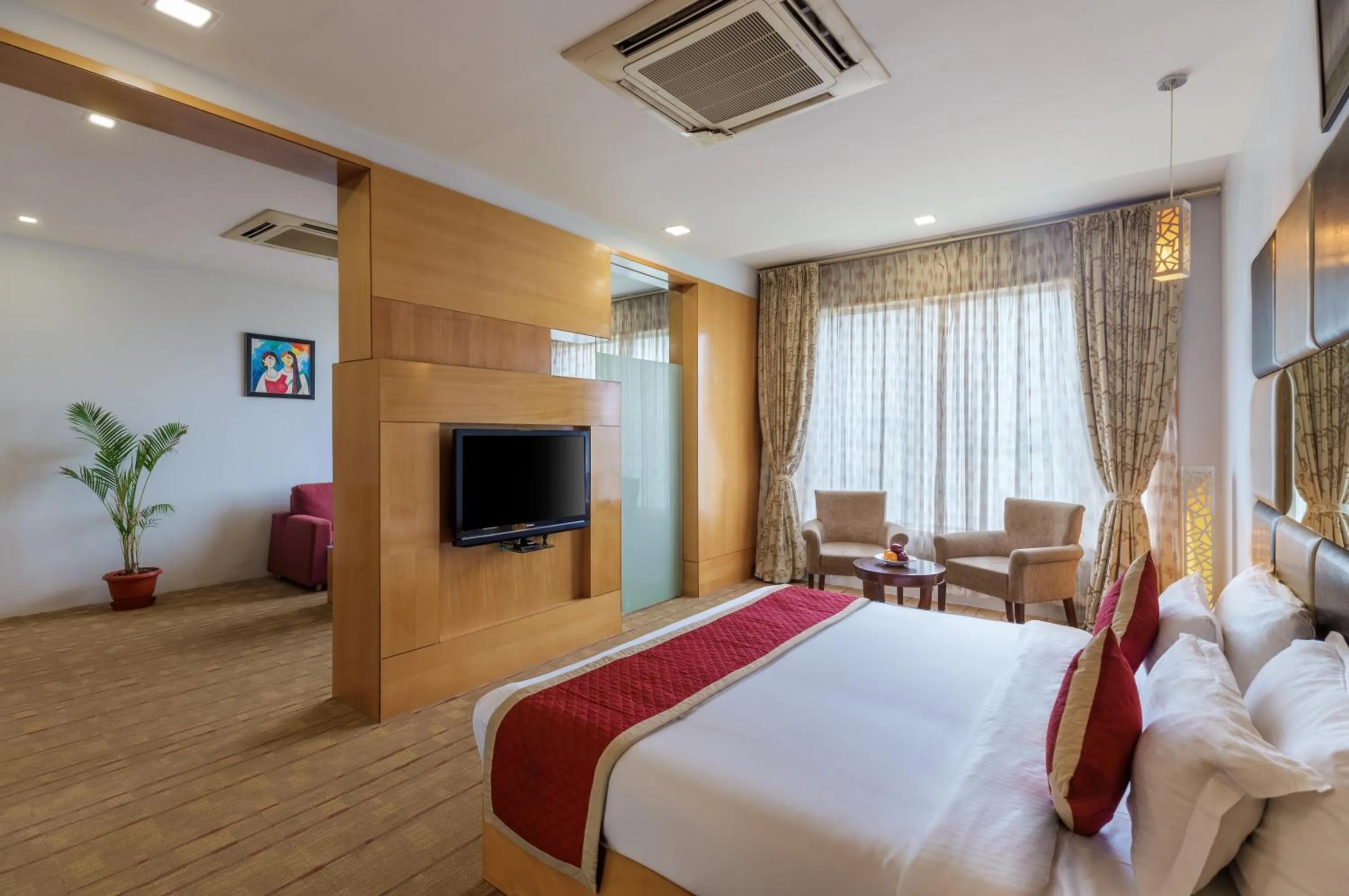 Photo of the whole room, Bed in Mystical Valley View Resort and Spa, Udaipur