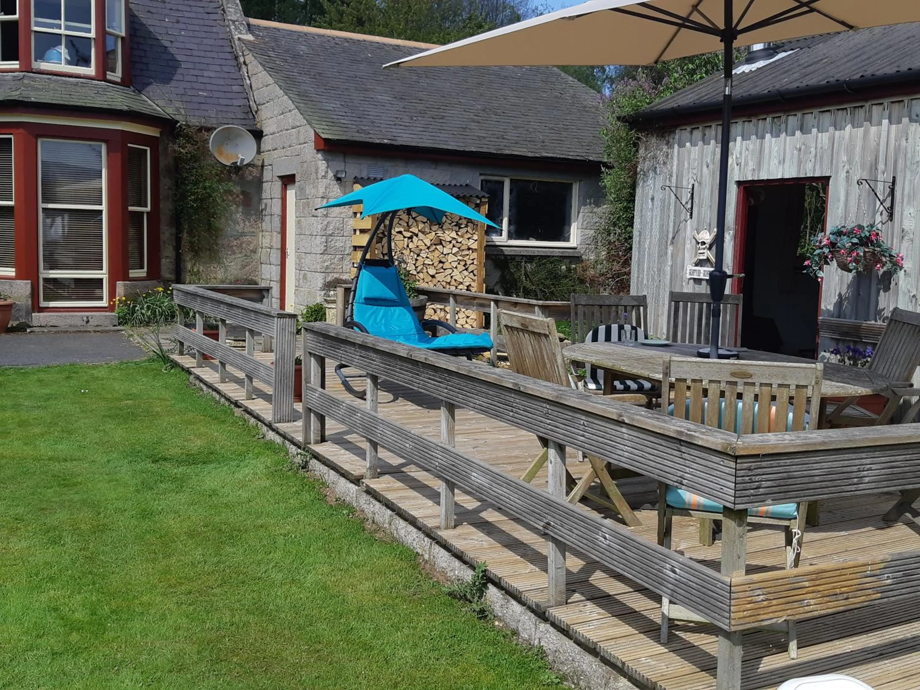 Patio in Creag Meggan