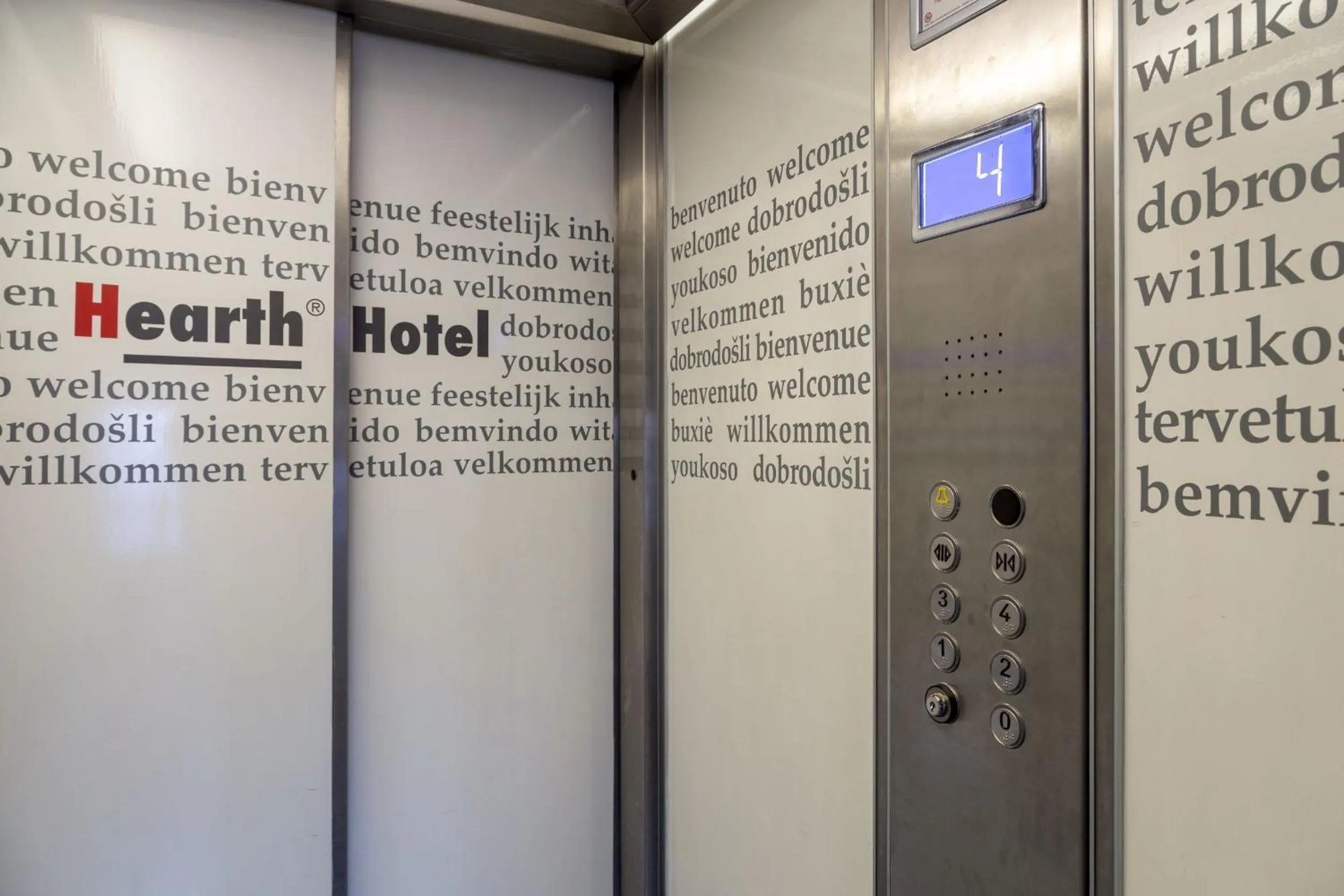 Lobby or reception in Hearth Hotel