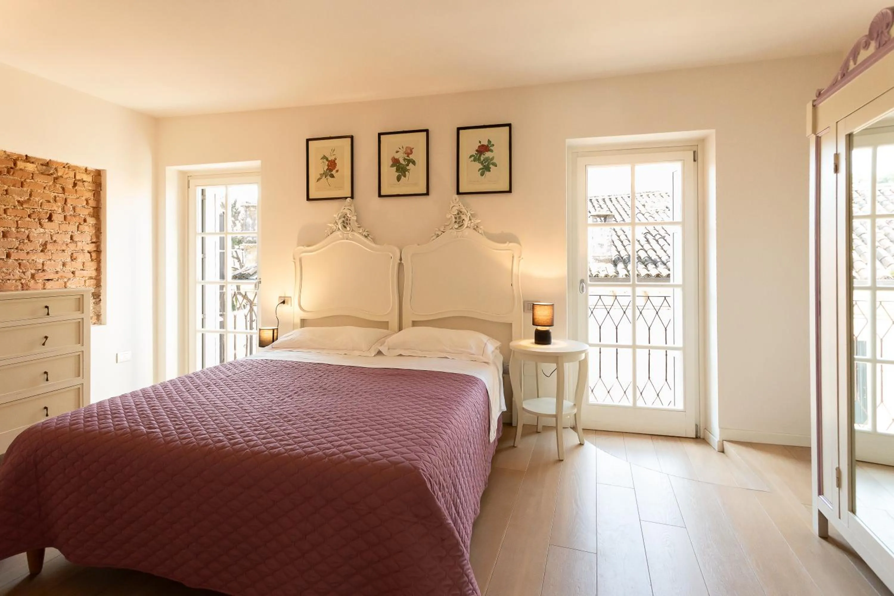 Bed in Romeo e Giulietta Appartamenti